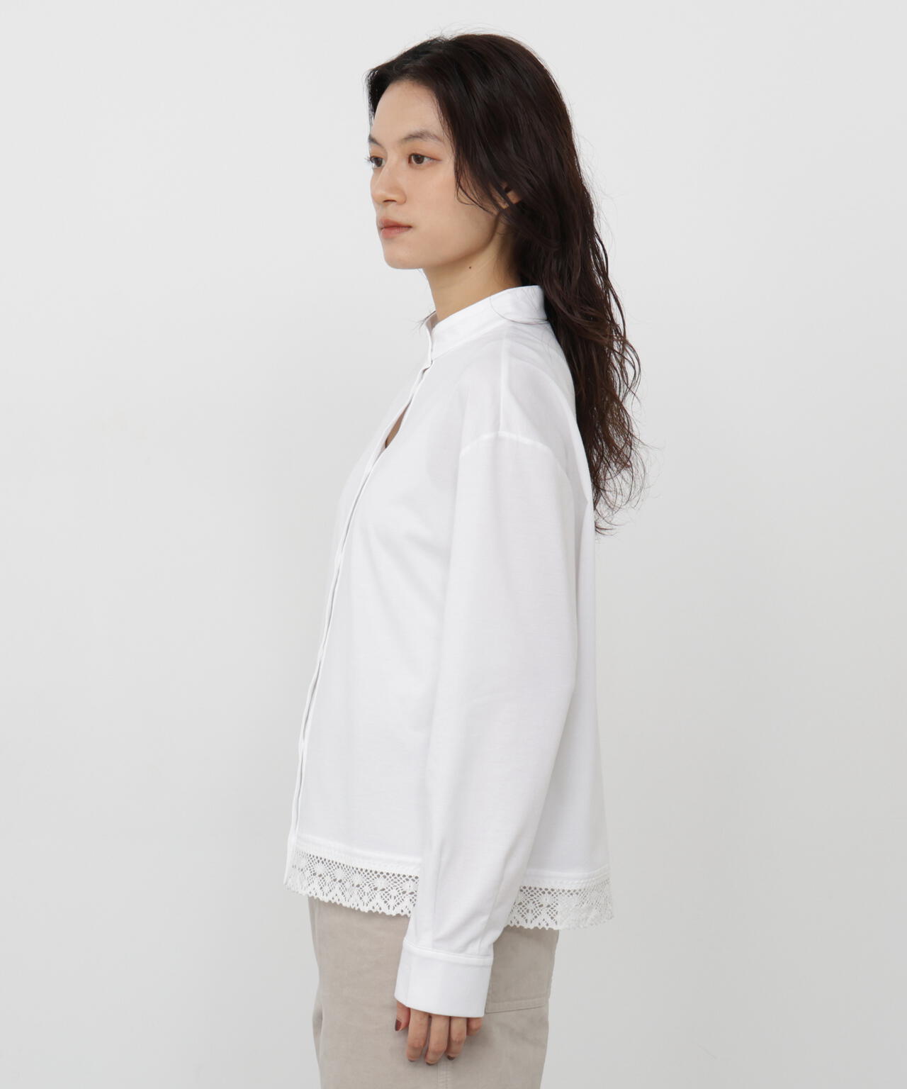 165cm/B:77cm/W:57cm/H:79cm 着用サイズ:M