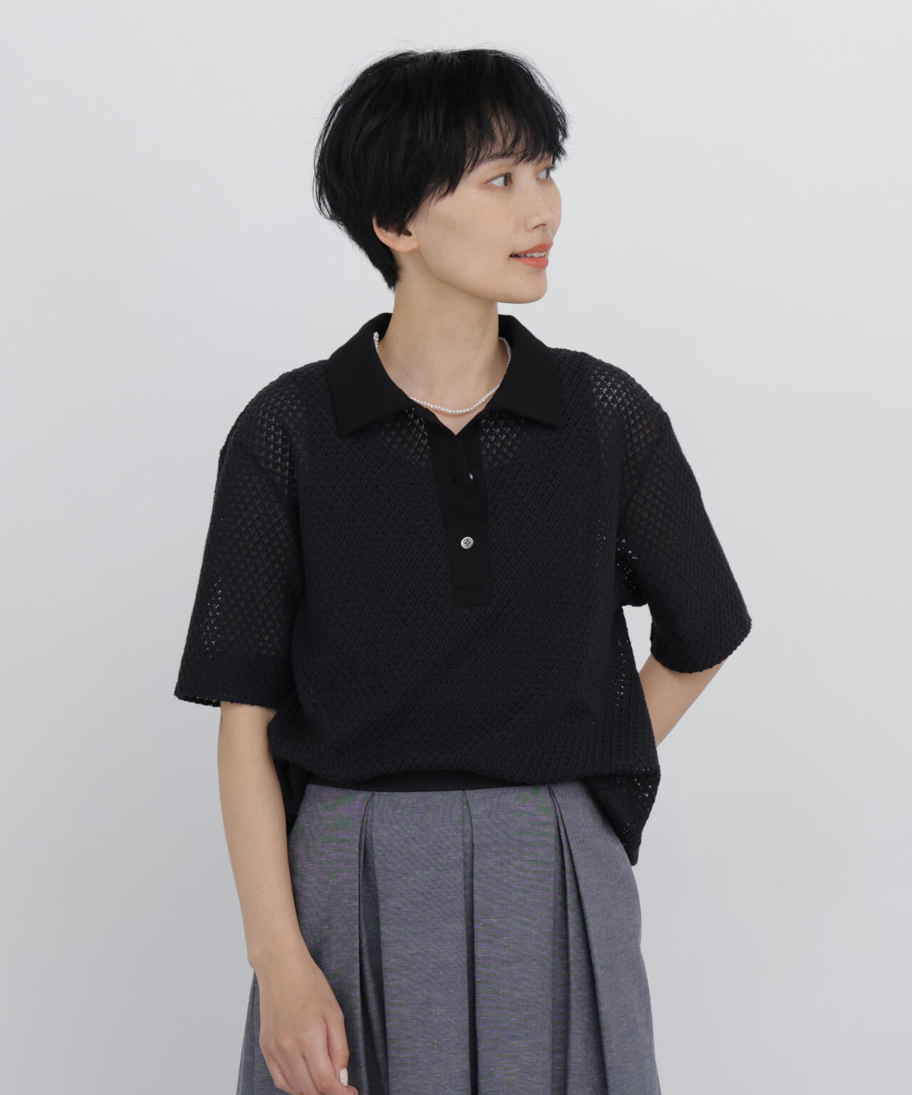 166cm B/78 W/58 H/86 着用サイズ:M