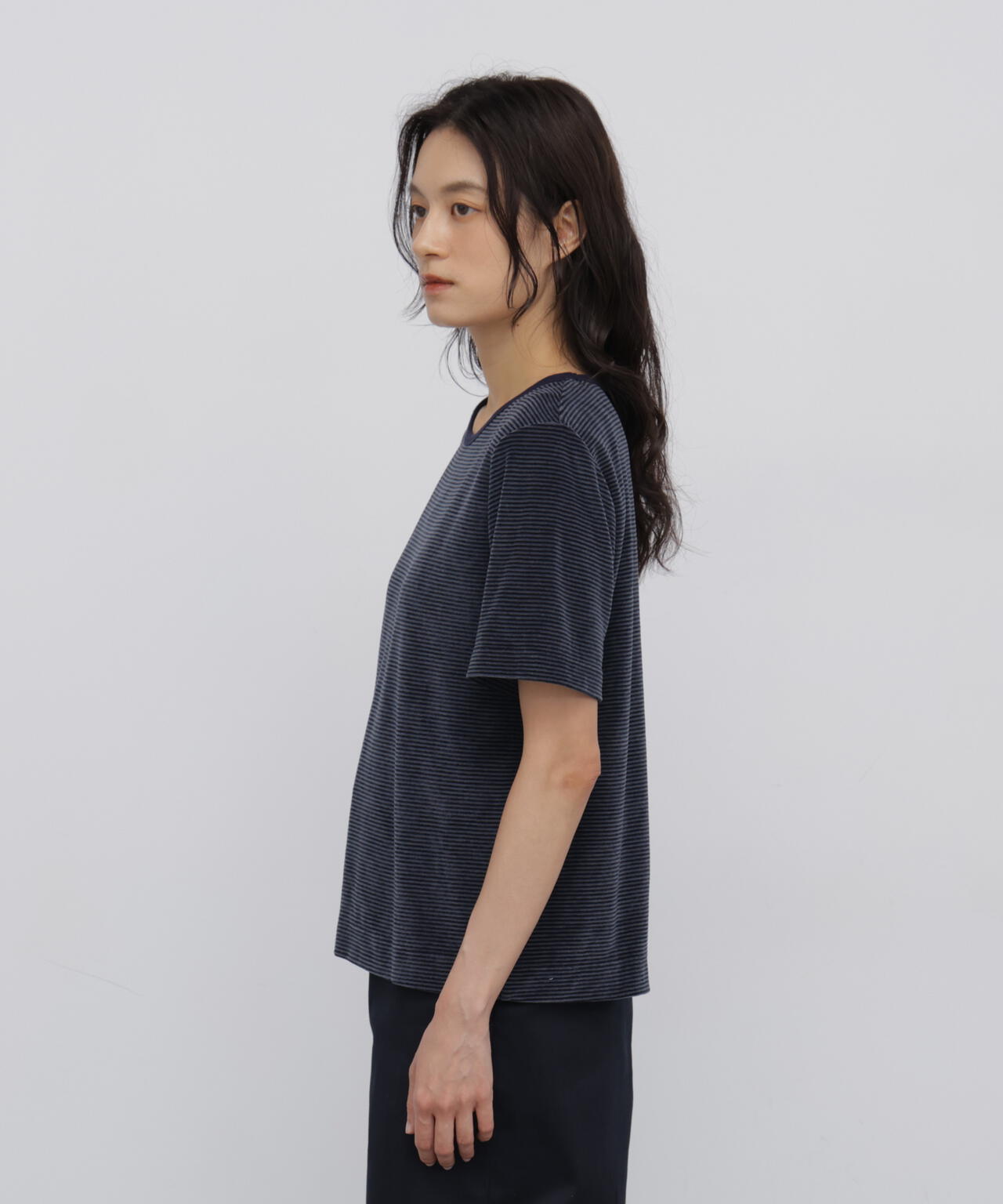 165cm/B:77cm/W:57cm/H:79cm 着用サイズ:M