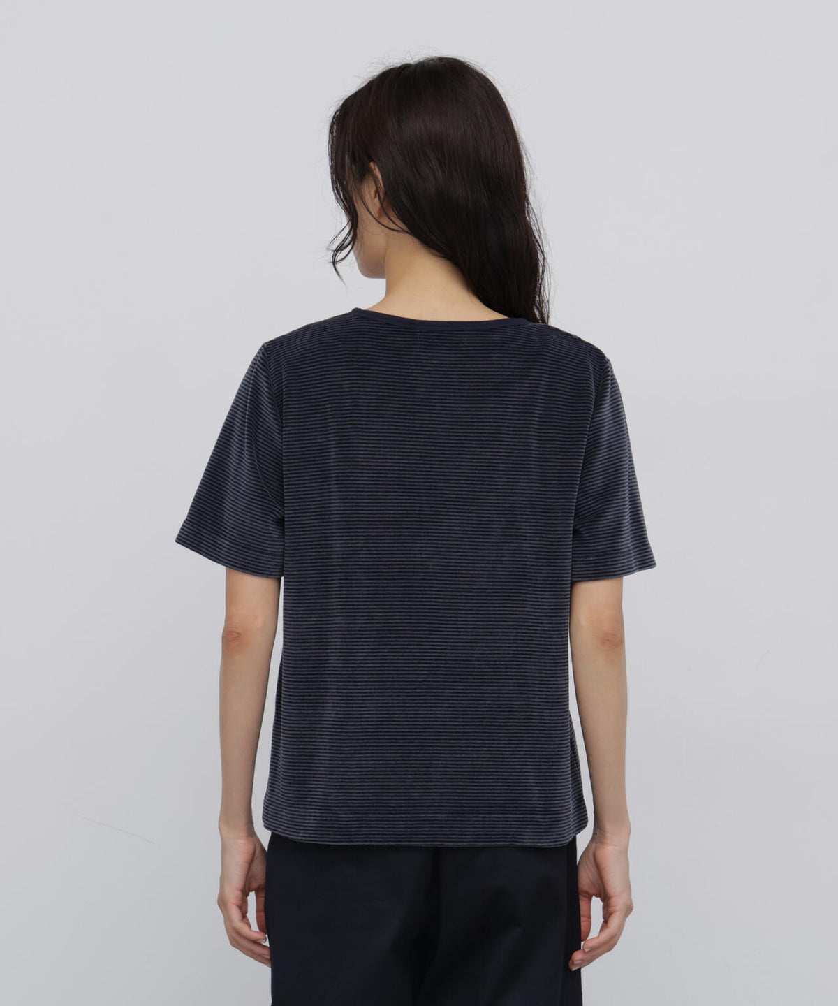 165cm/B:77cm/W:57cm/H:79cm 着用サイズ:M