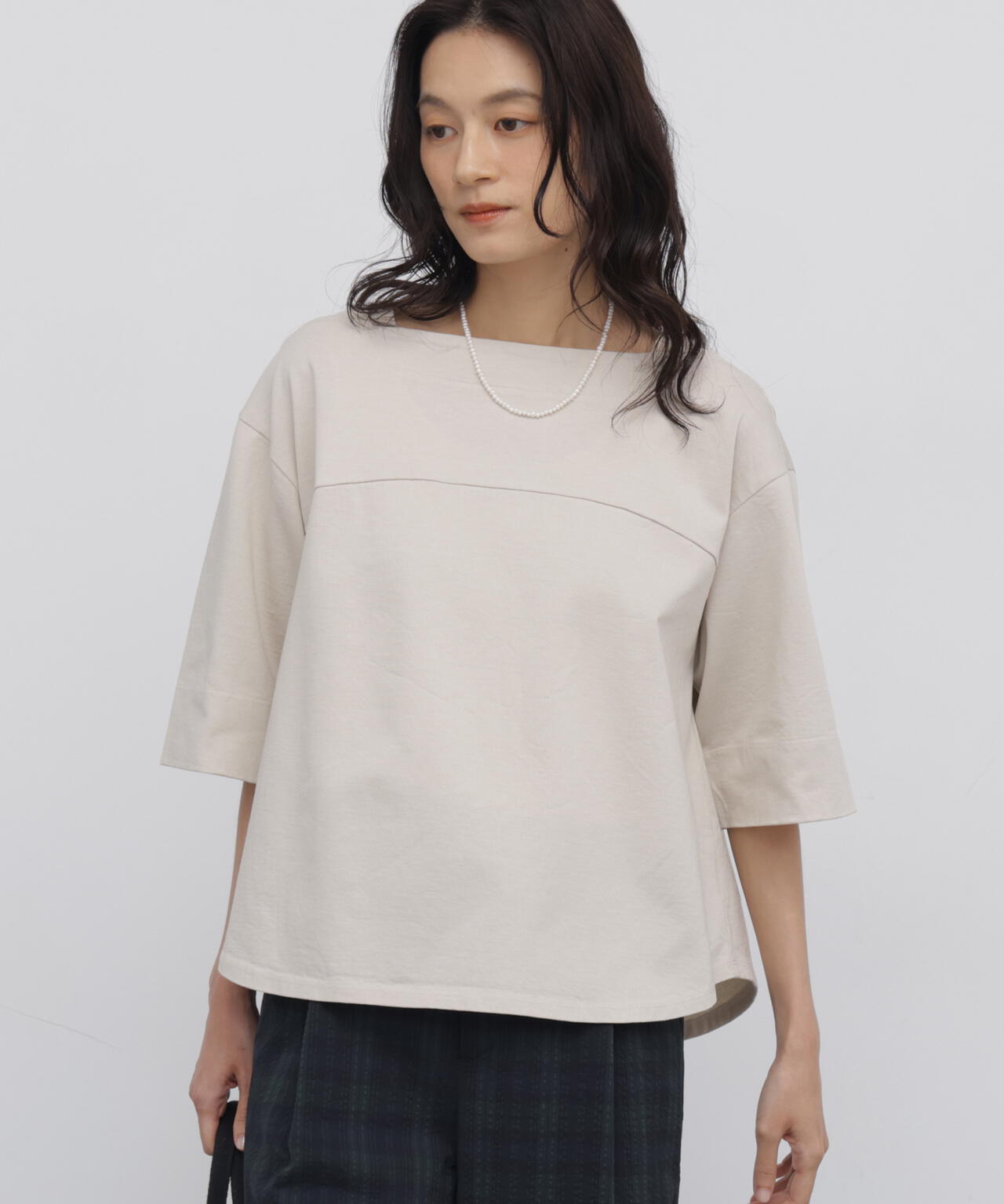 165cm/B:77cm/W:57cm/H:79cm 着用サイズ:M