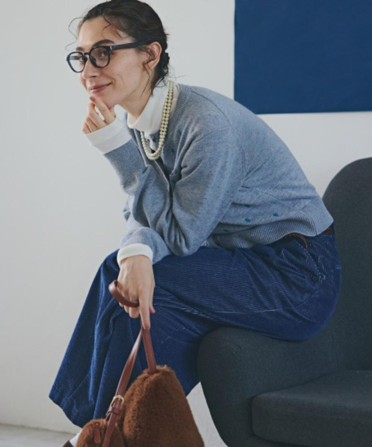 【倉科カナさん着用】《名品 / 洗える》シアータートルプルオーバー