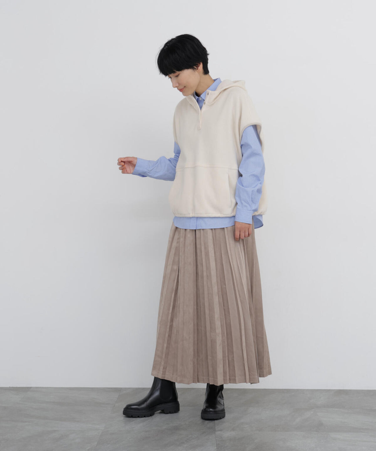 166cm B/78 W/58 H/86 着用サイズ:M
