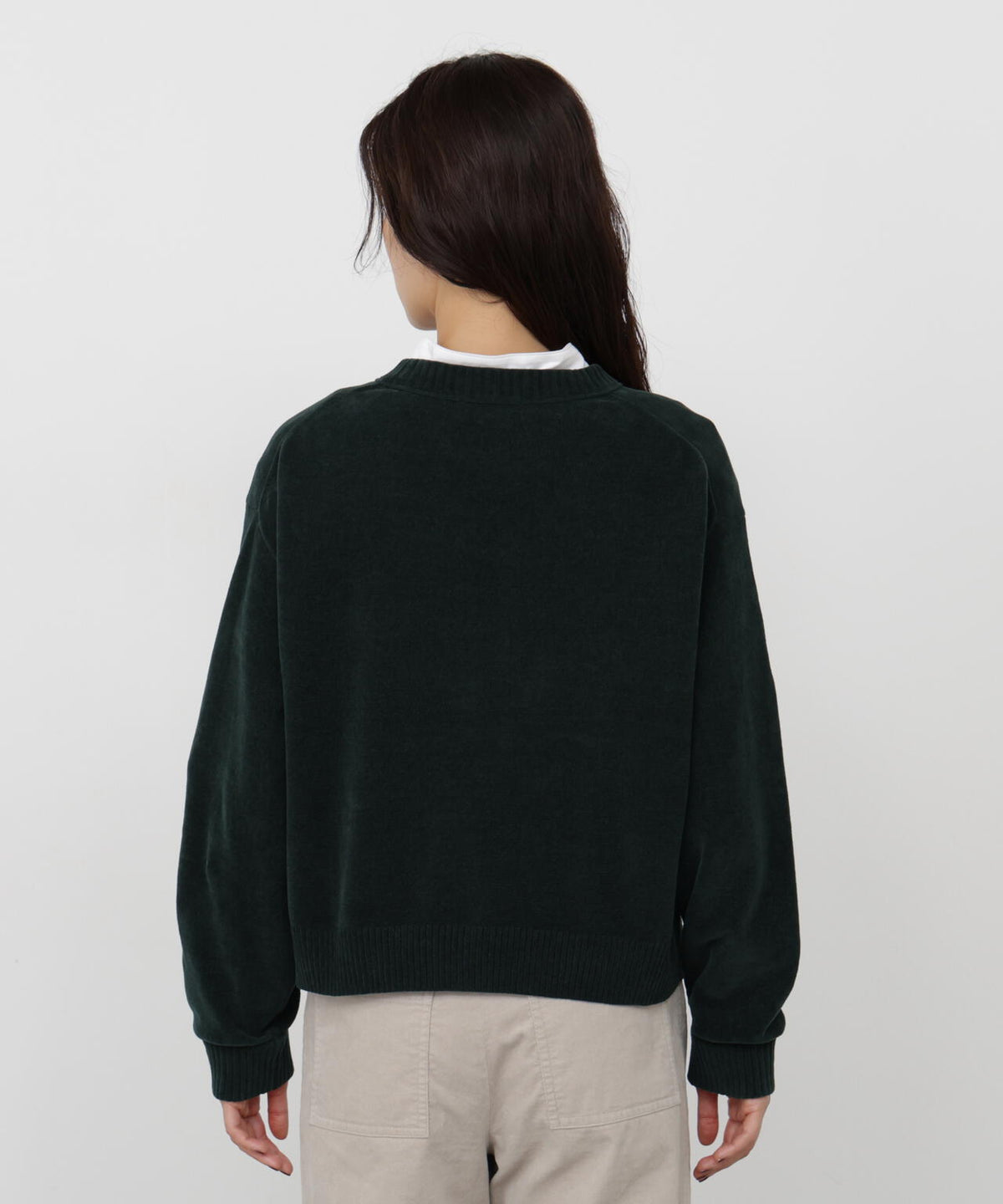 165cm/B:77cm/W:57cm/H:79cm 着用サイズ:M