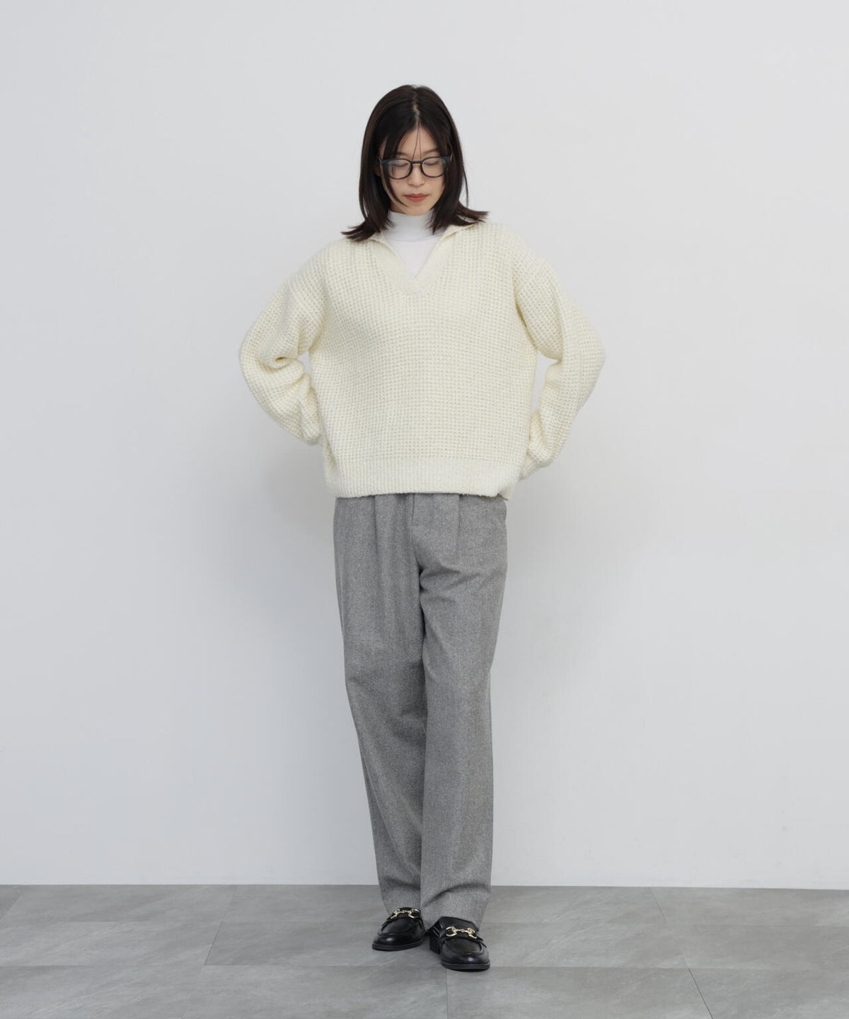 身長168cm B82 W59 H88 着用サイズ:M