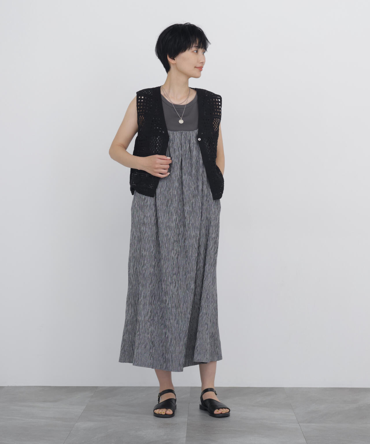 166cm B/78 W/58 H/86 着用サイズ:M