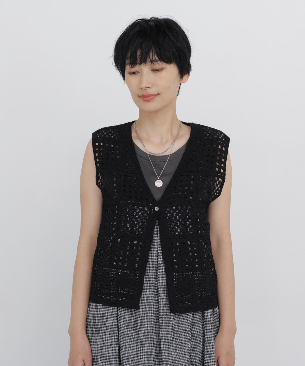 166cm B/78 W/58 H/86 着用サイズ:M