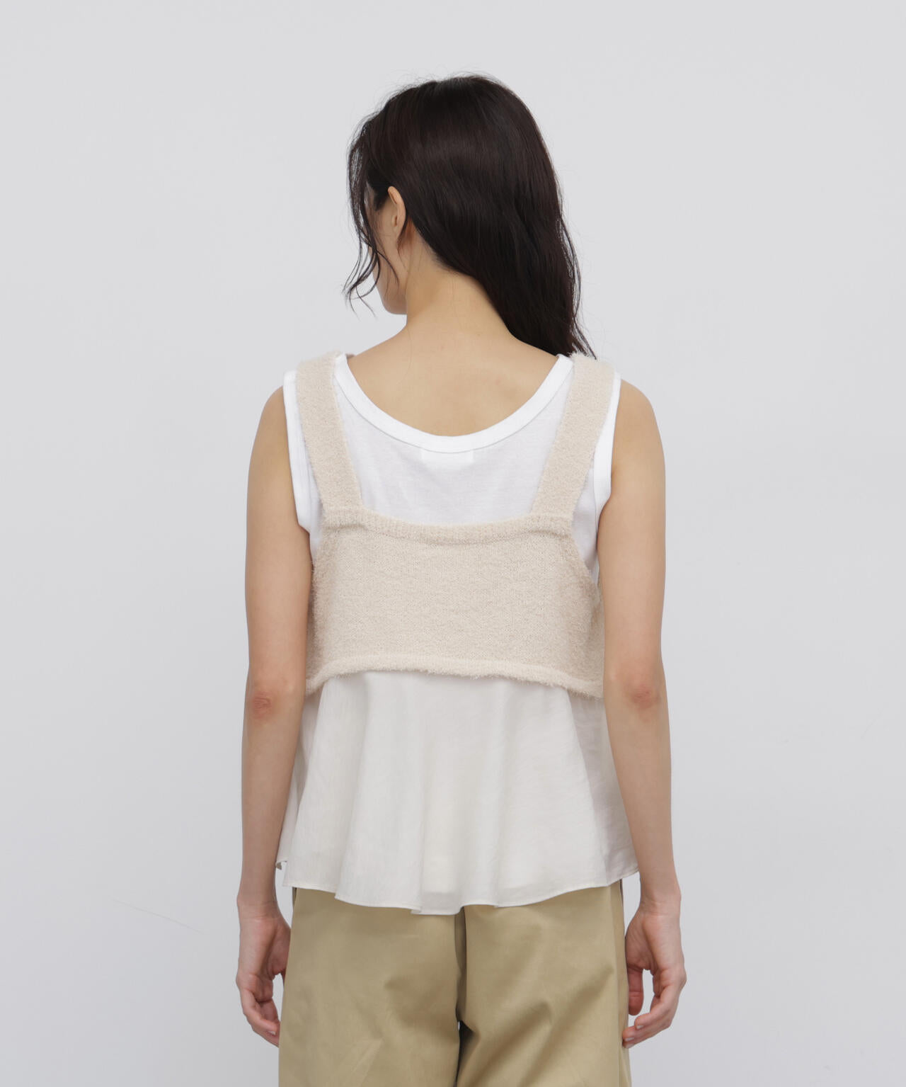 165cm/B:77cm/W:57cm/H:79cm 着用サイズ:M
