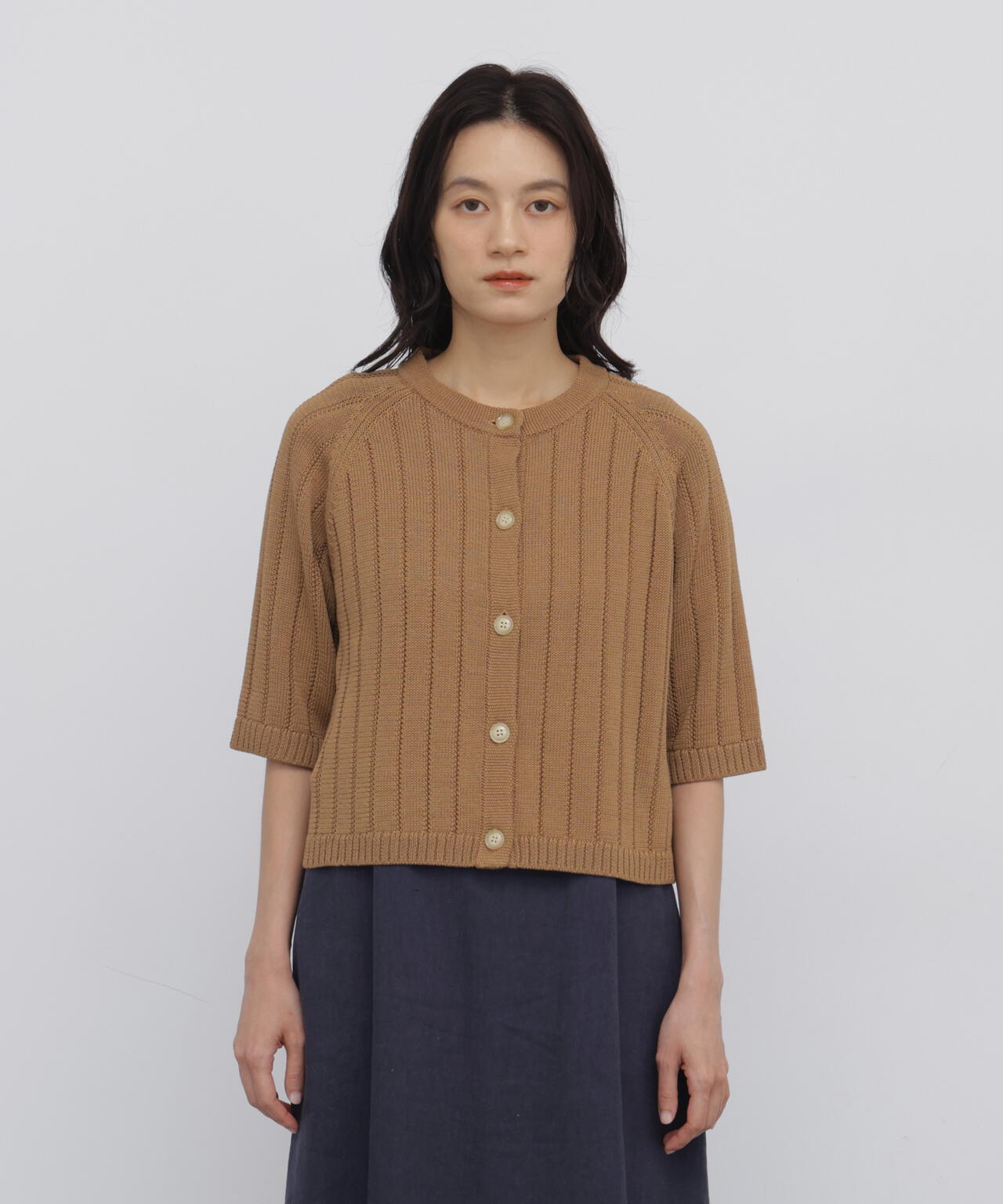 165cm/B:77cm/W:57cm/H:79cm 着用サイズ:M