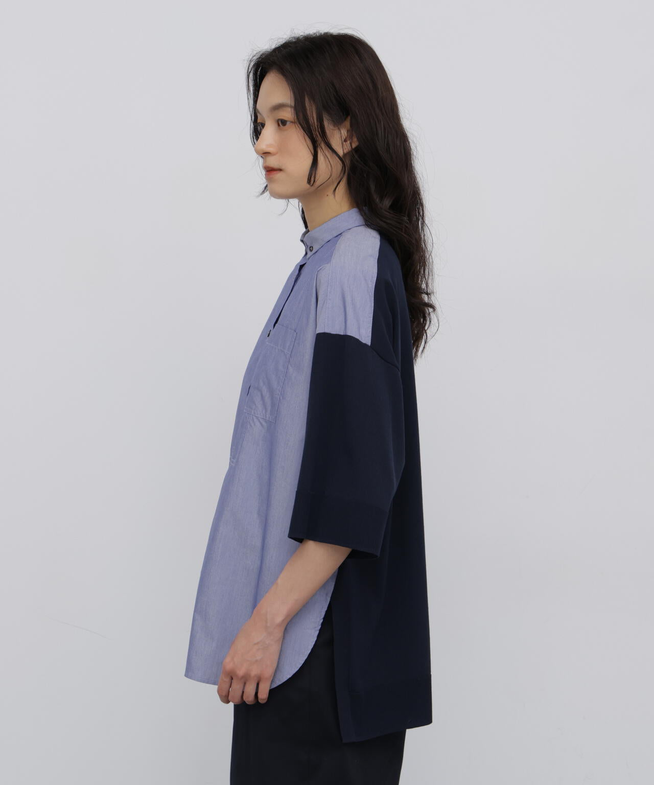 165cm/B:77cm/W:57cm/H:79cm 着用サイズ:M