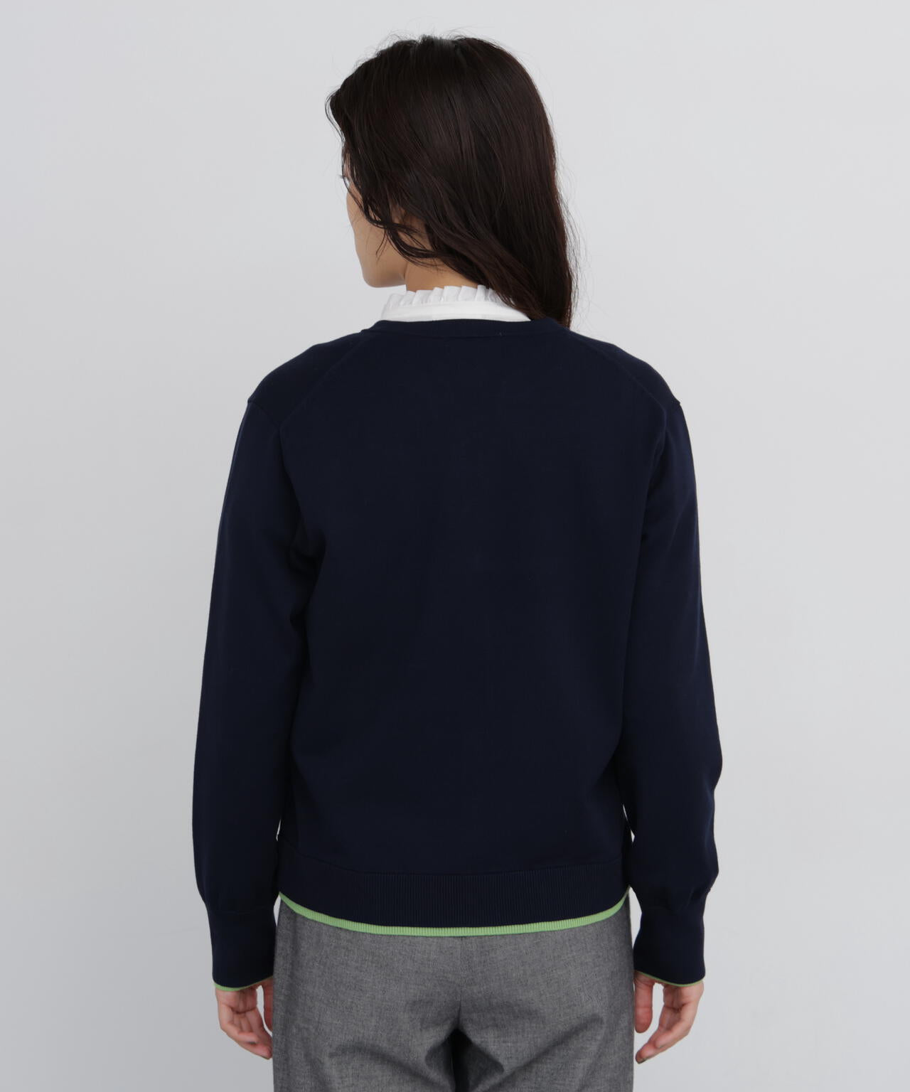 165cm/B:77cm/W:57cm/H:79cm 着用サイズ:M