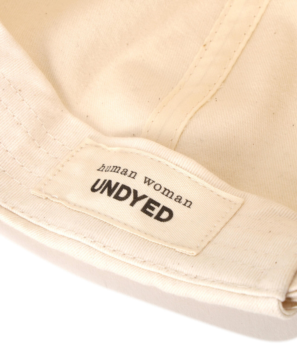 UNDYEDコラボ キャップ