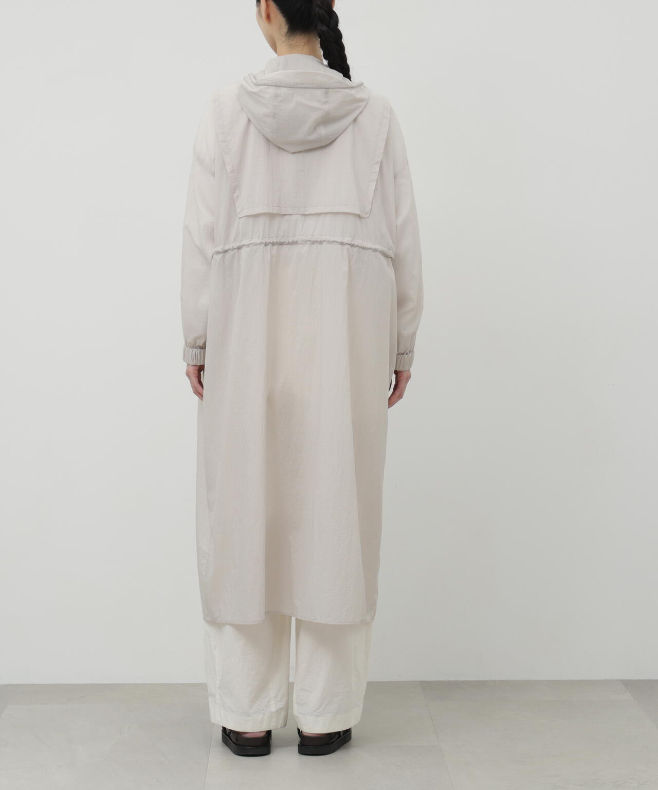 エアーナイロンフーディワンピース