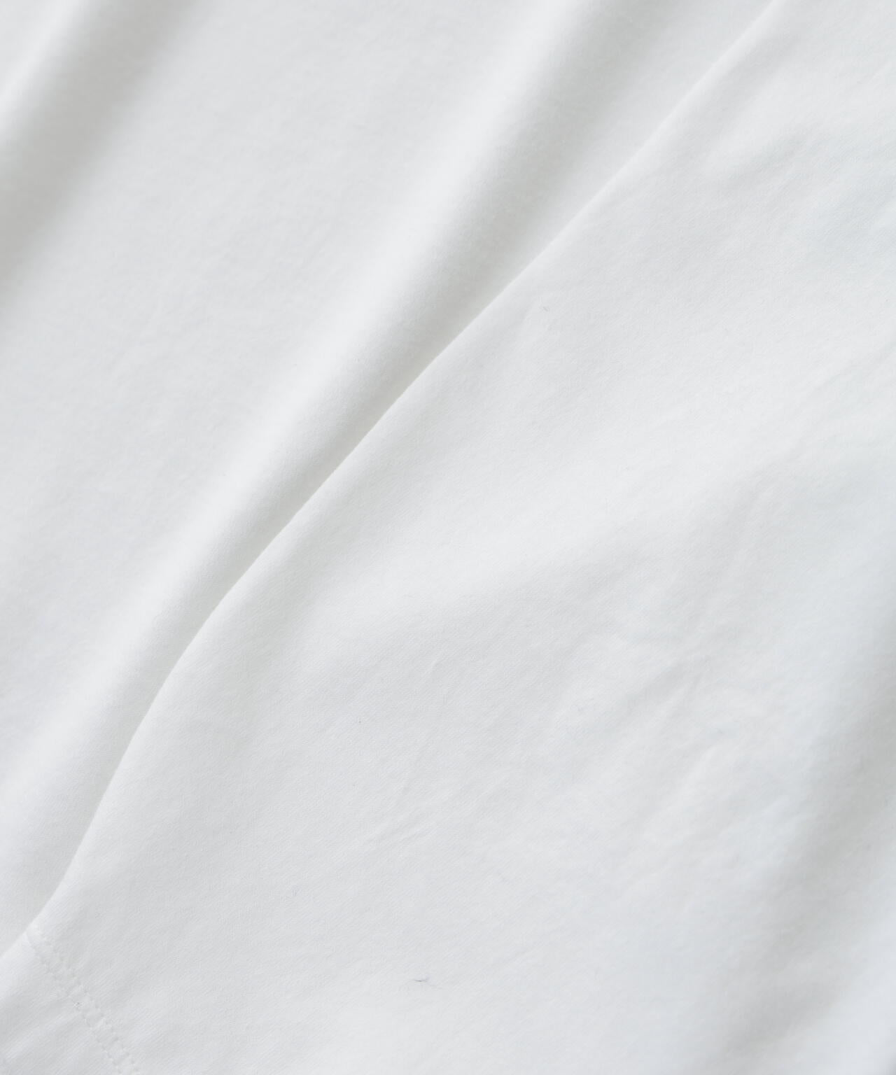 《HIRAKIBA》スリーブ ソフトタッチコットン天竺九分袖Tシャツ