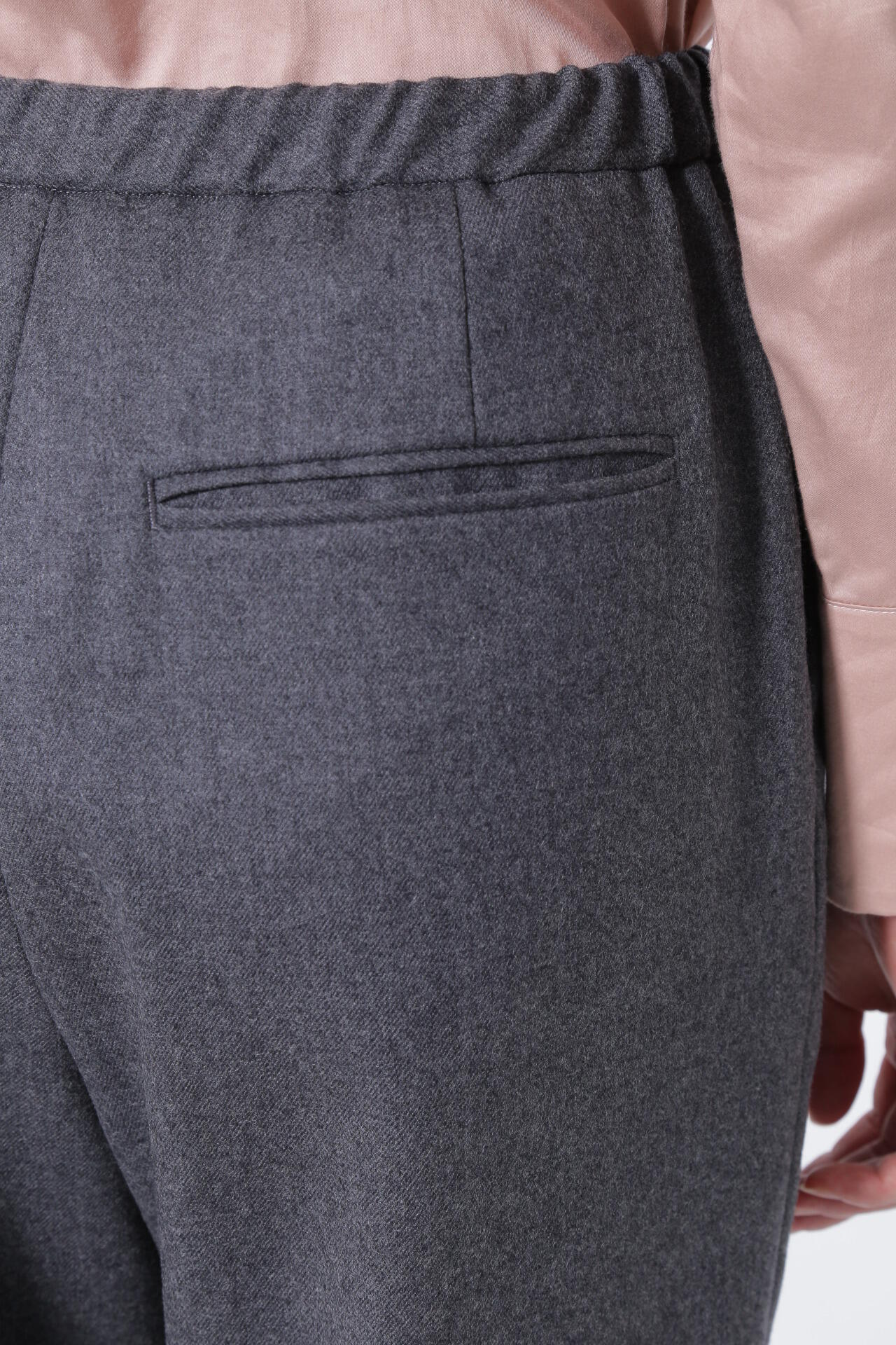 《arrive paris》フラノストレッチドロストパンツ