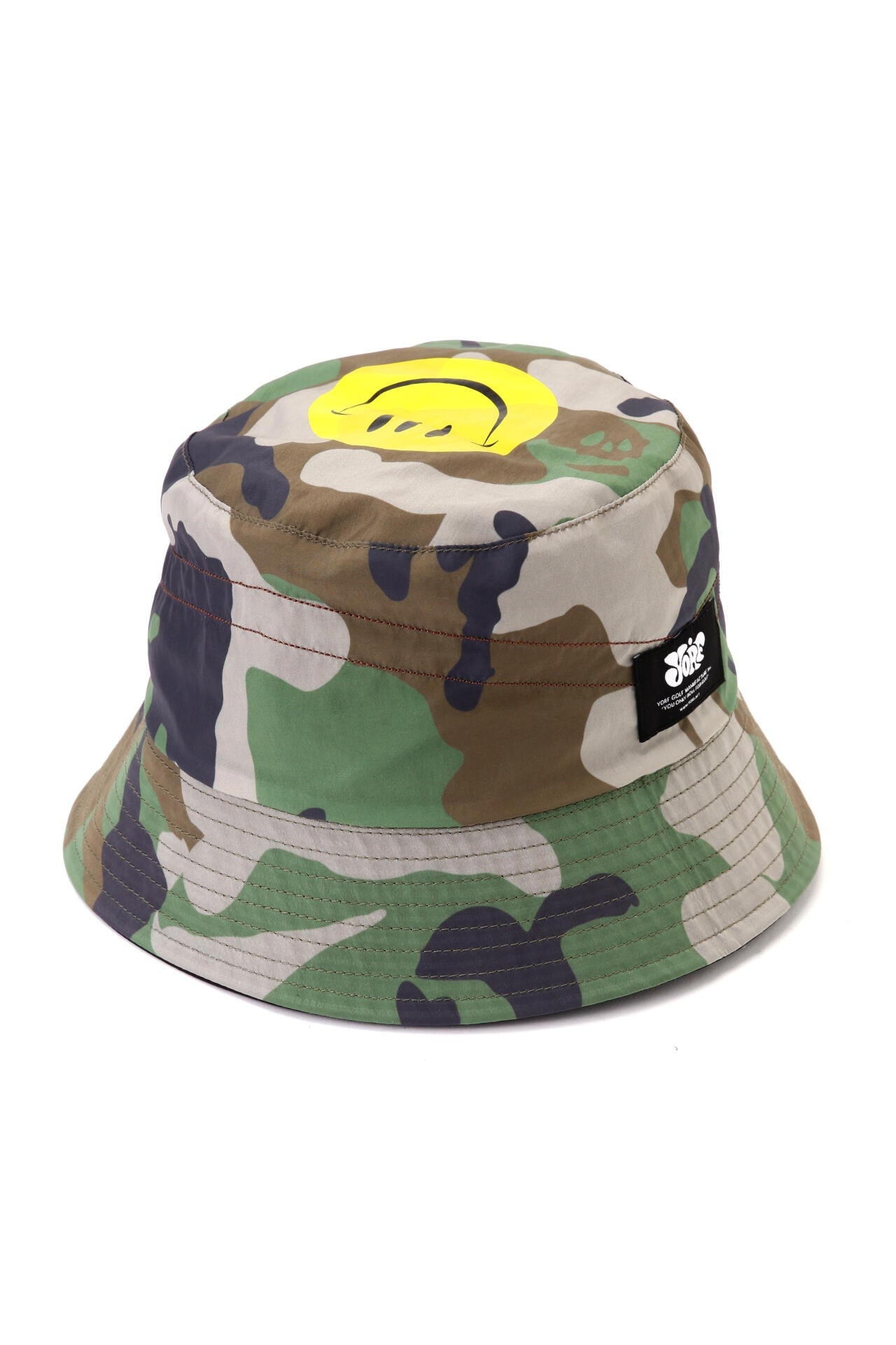【YORF(ヨルフ)】リバーシブルカモバケットハット