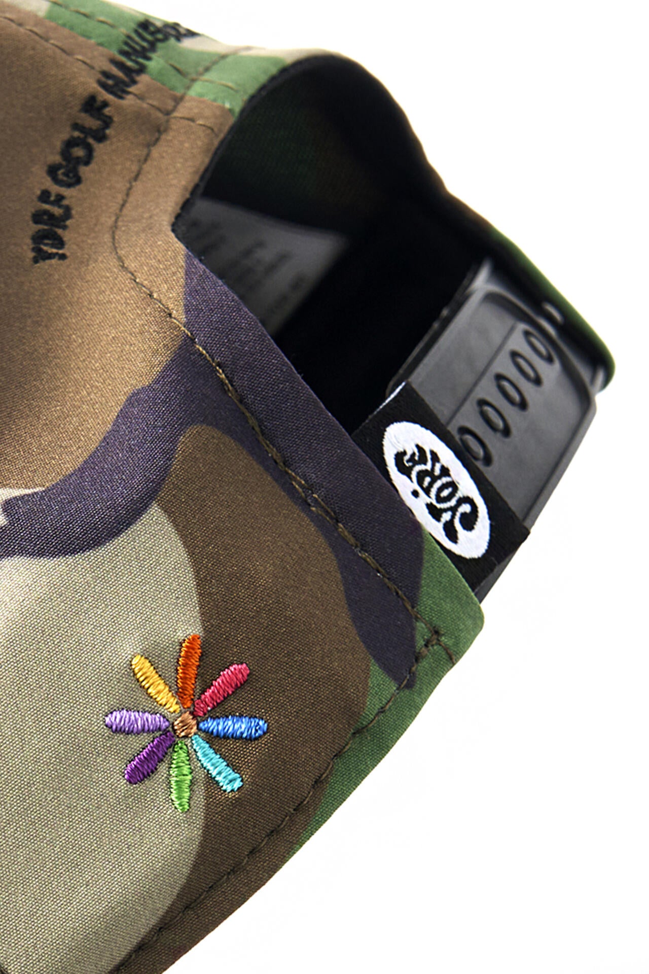 【YORF(ヨルフ)】ロゴカモキャップ