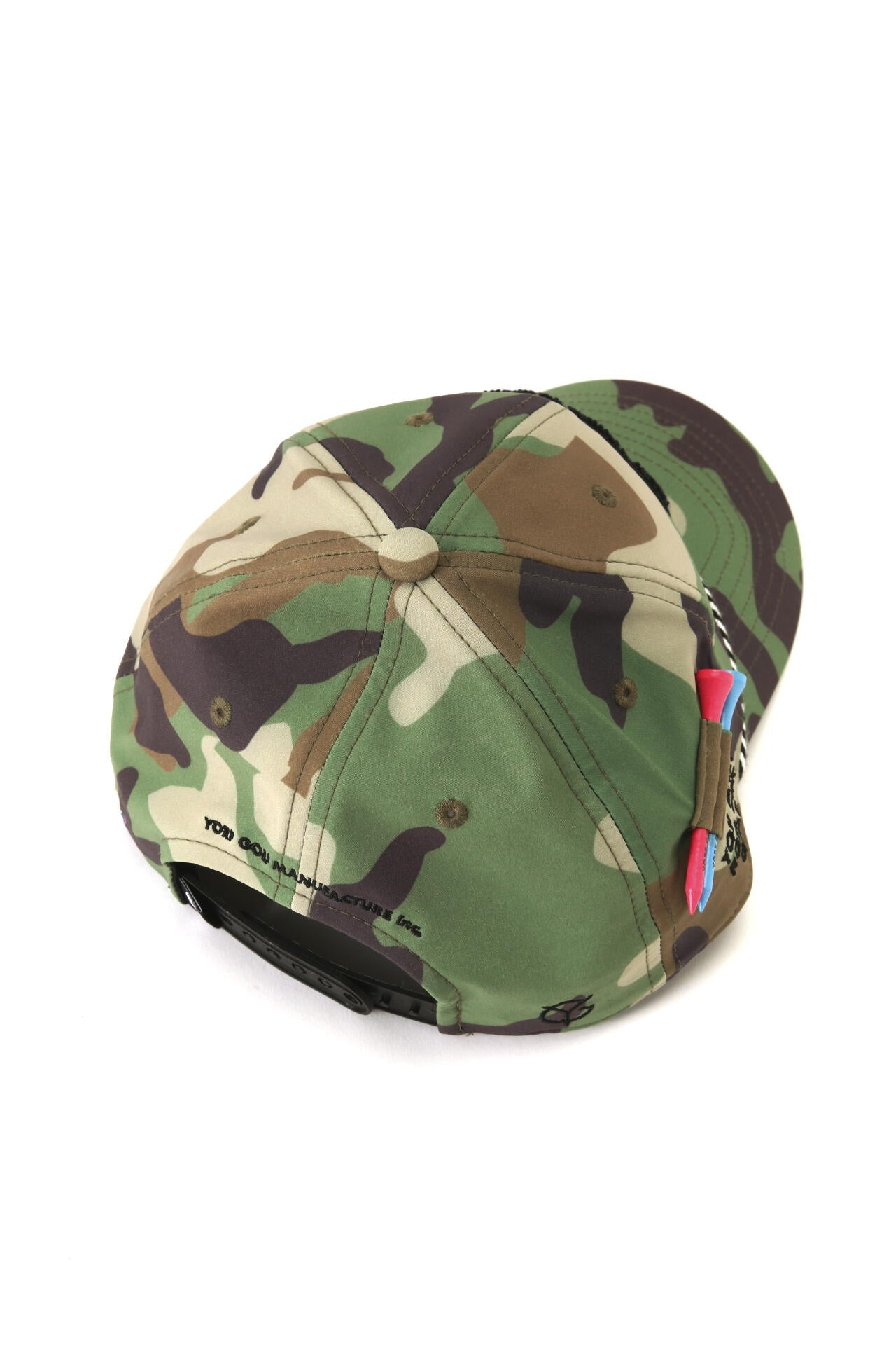【YORF(ヨルフ)】ロゴカモキャップ