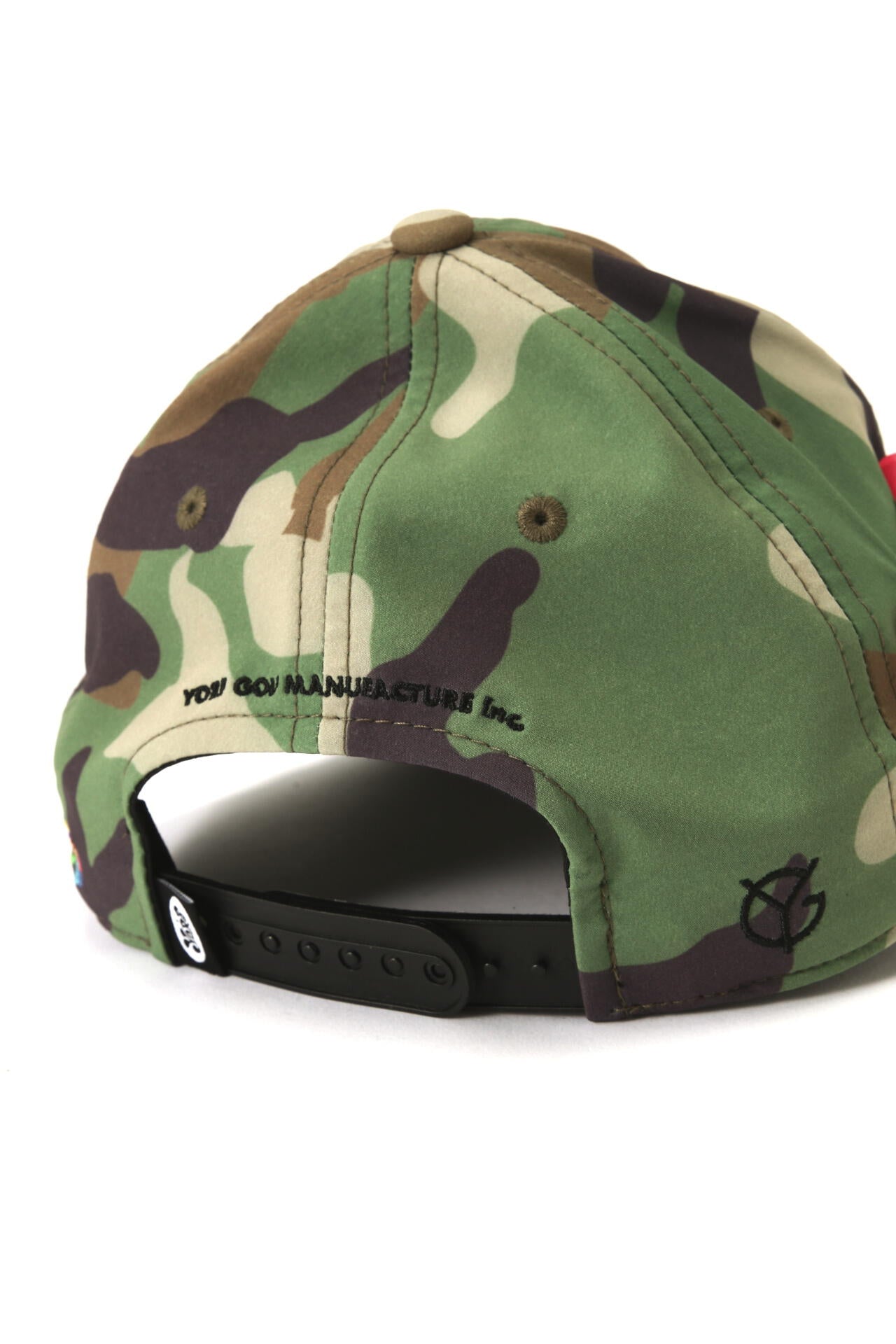 【YORF(ヨルフ)】ロゴカモキャップ