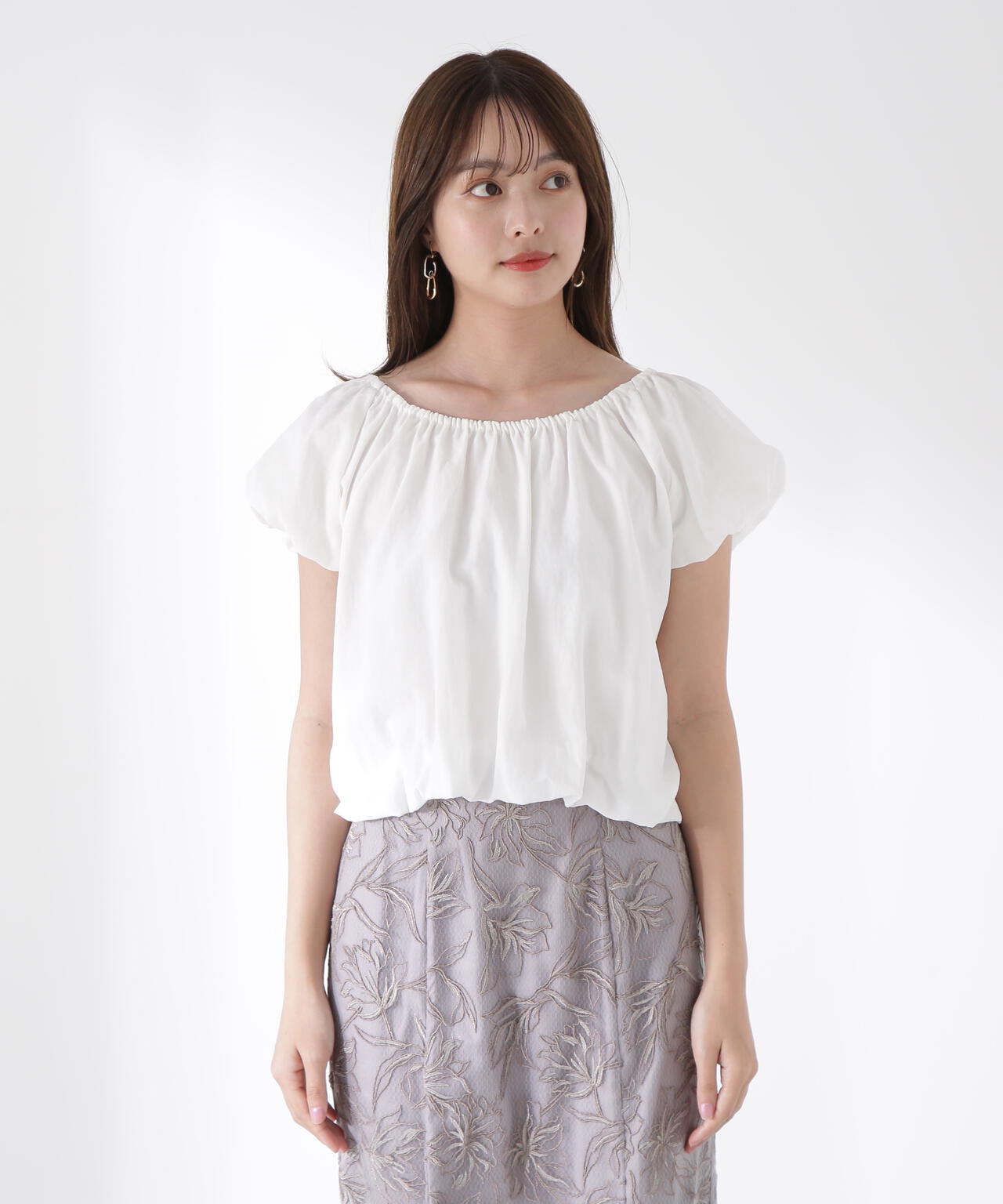 バルーンブラウス