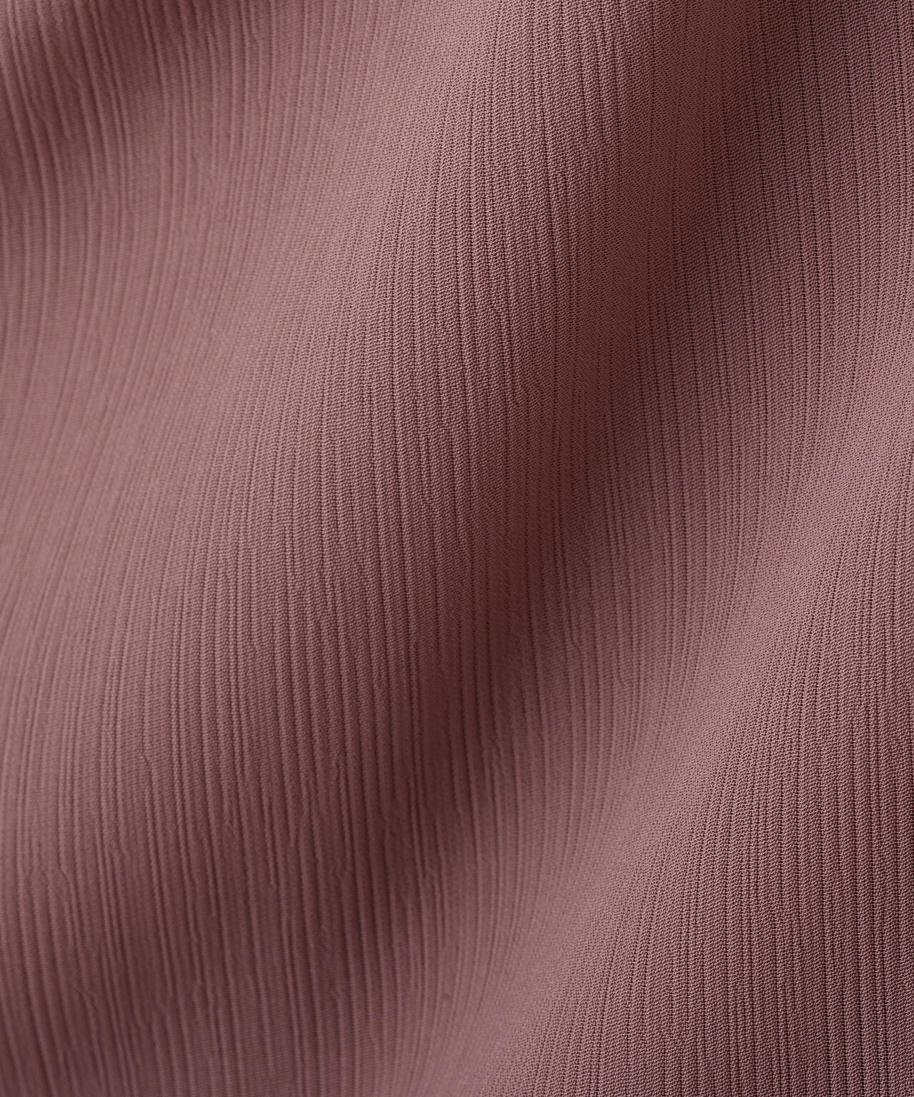 楊柳アシメブラウス【ブラウン:WEB限定】