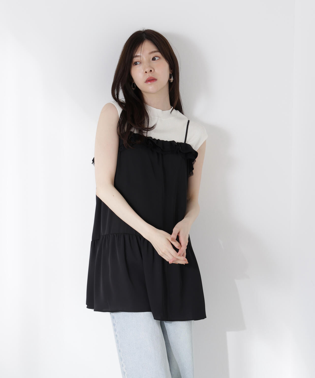 フリルチュニック