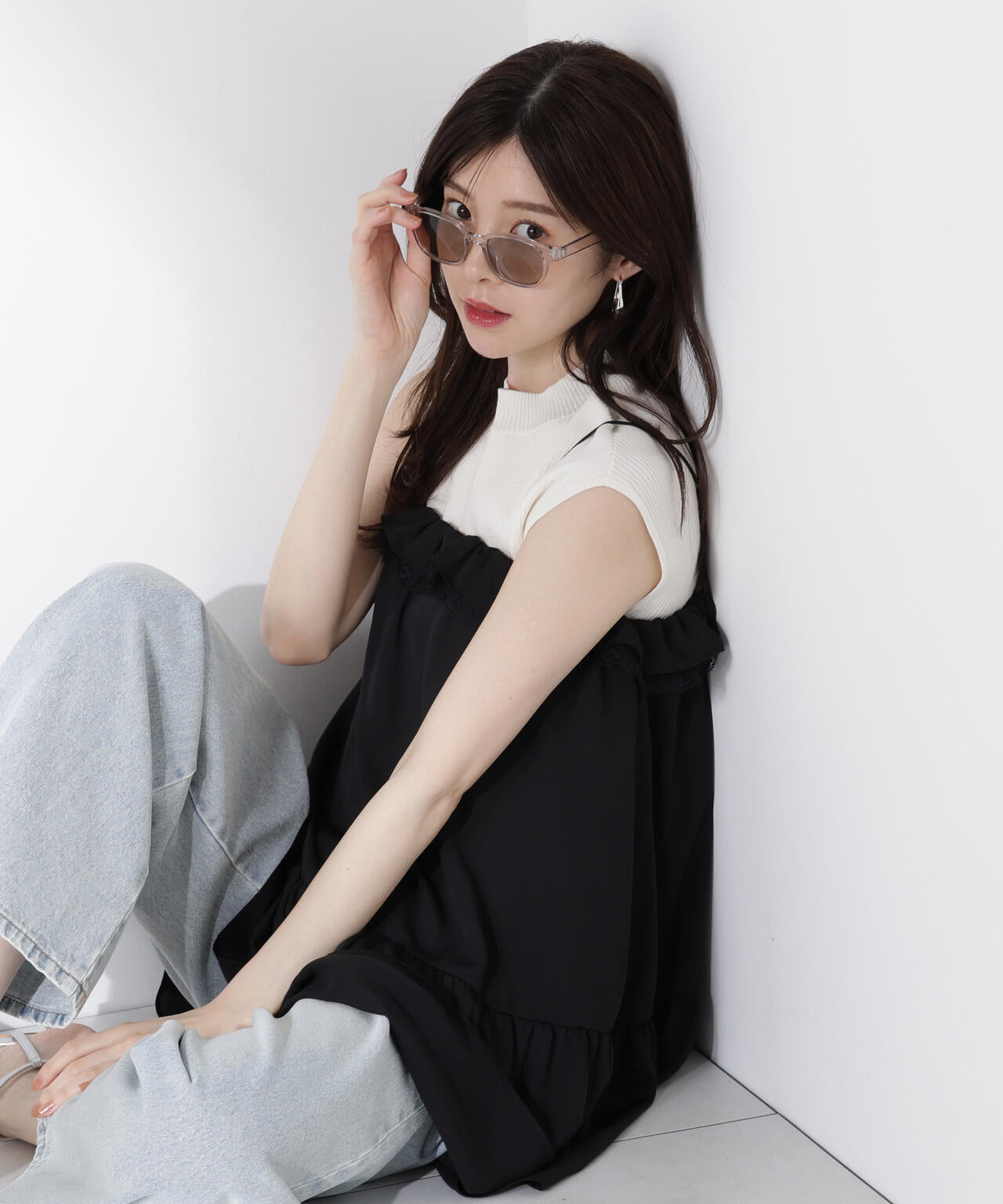 フリルチュニック