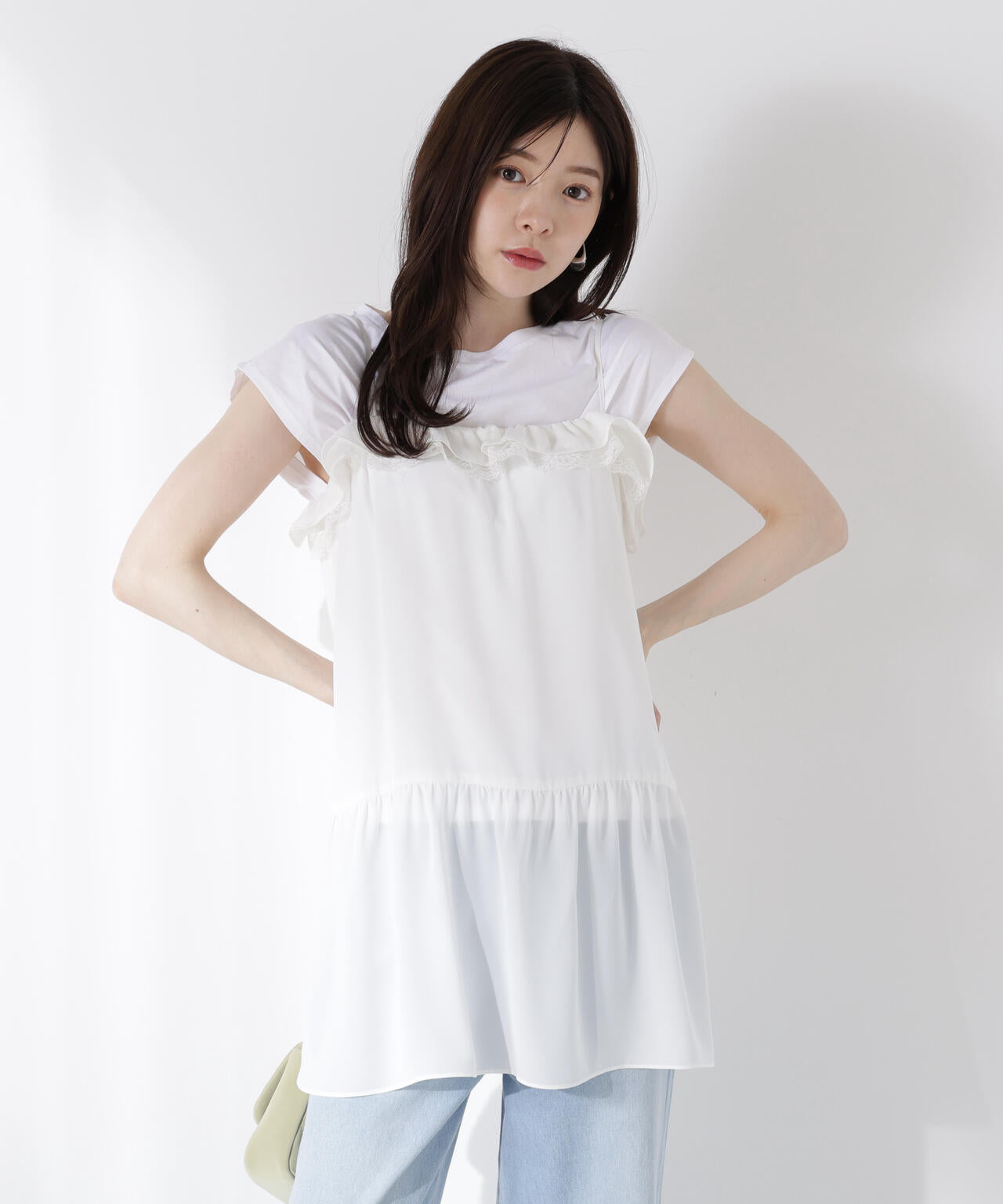 フリルチュニック