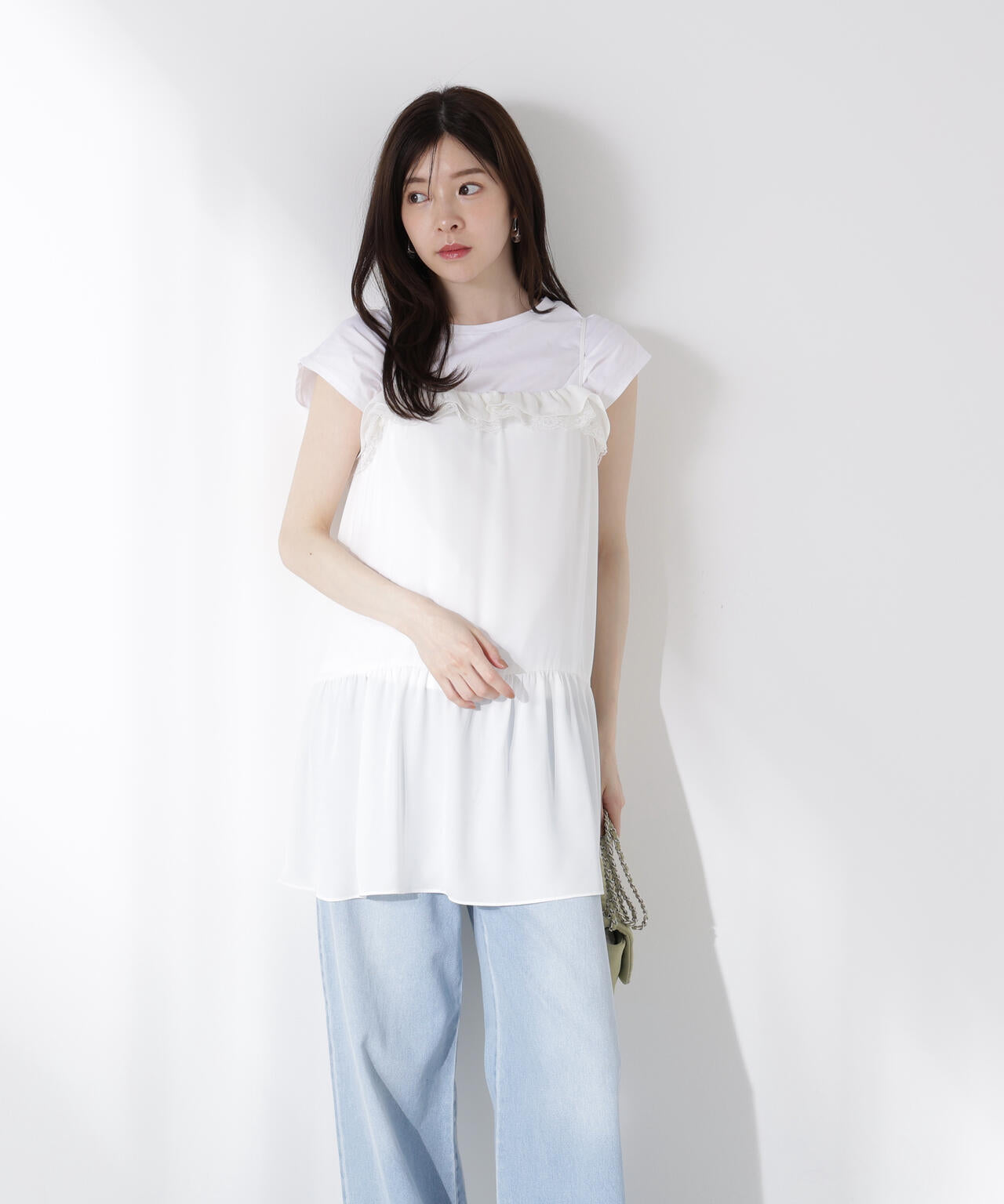 フリルチュニック