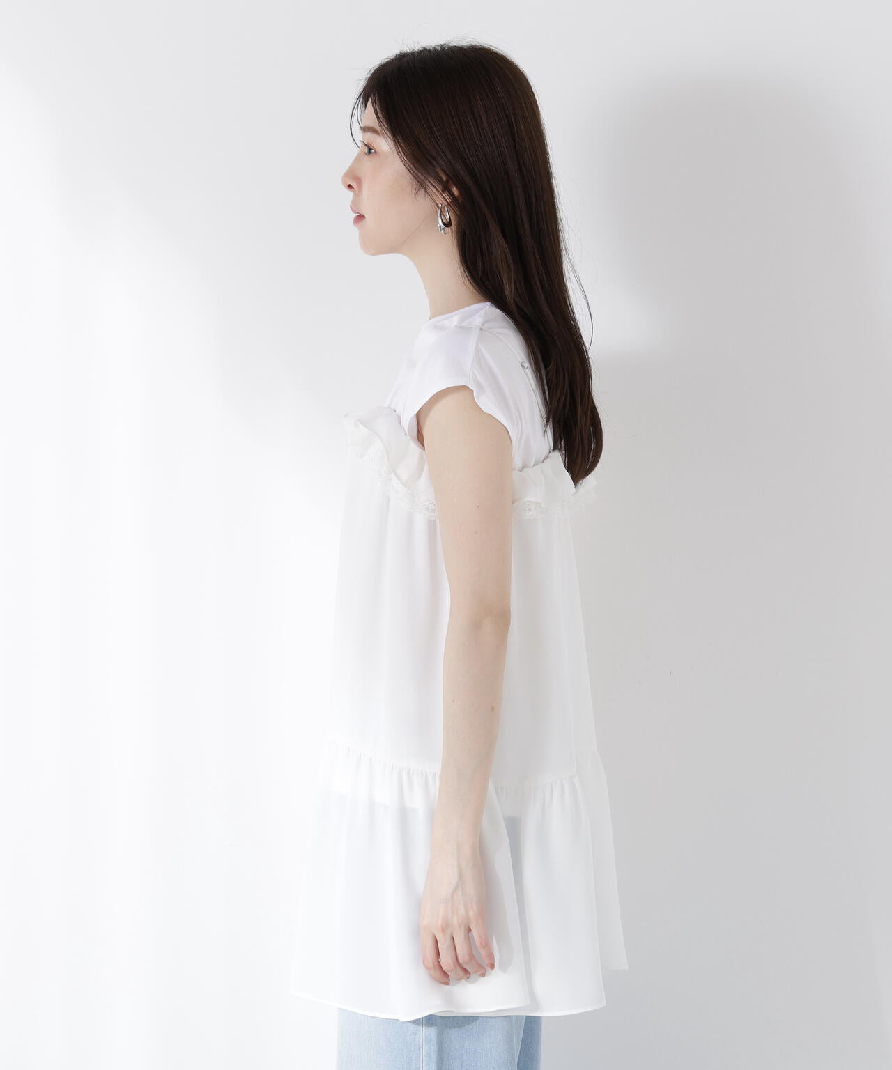 フリルチュニック