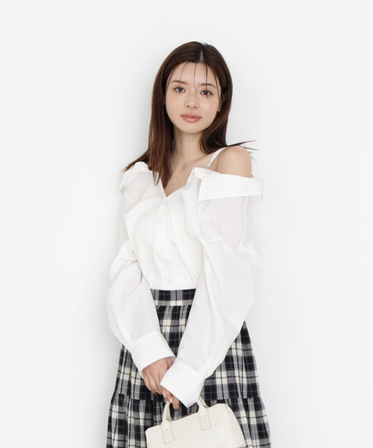 【松川星さん着用】2wayシャツ