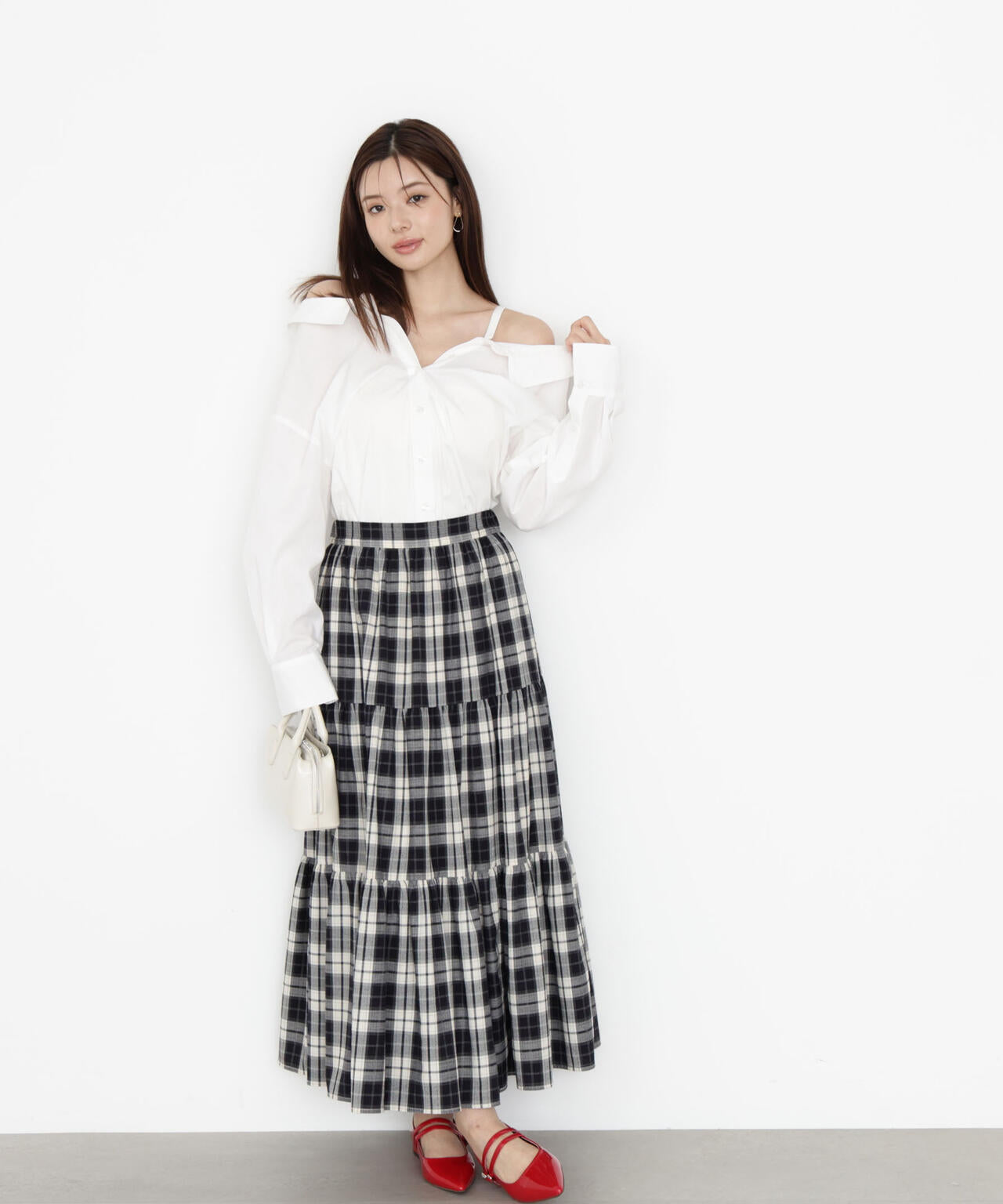 【松川星さん着用】2wayシャツ