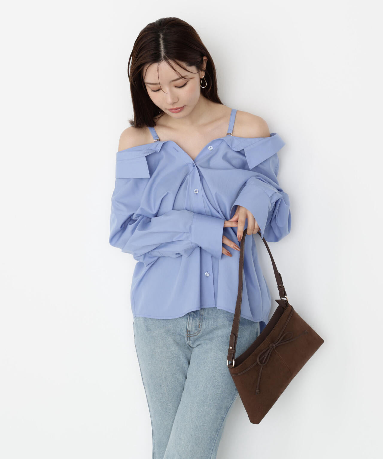 【松川星さん着用】2wayシャツ