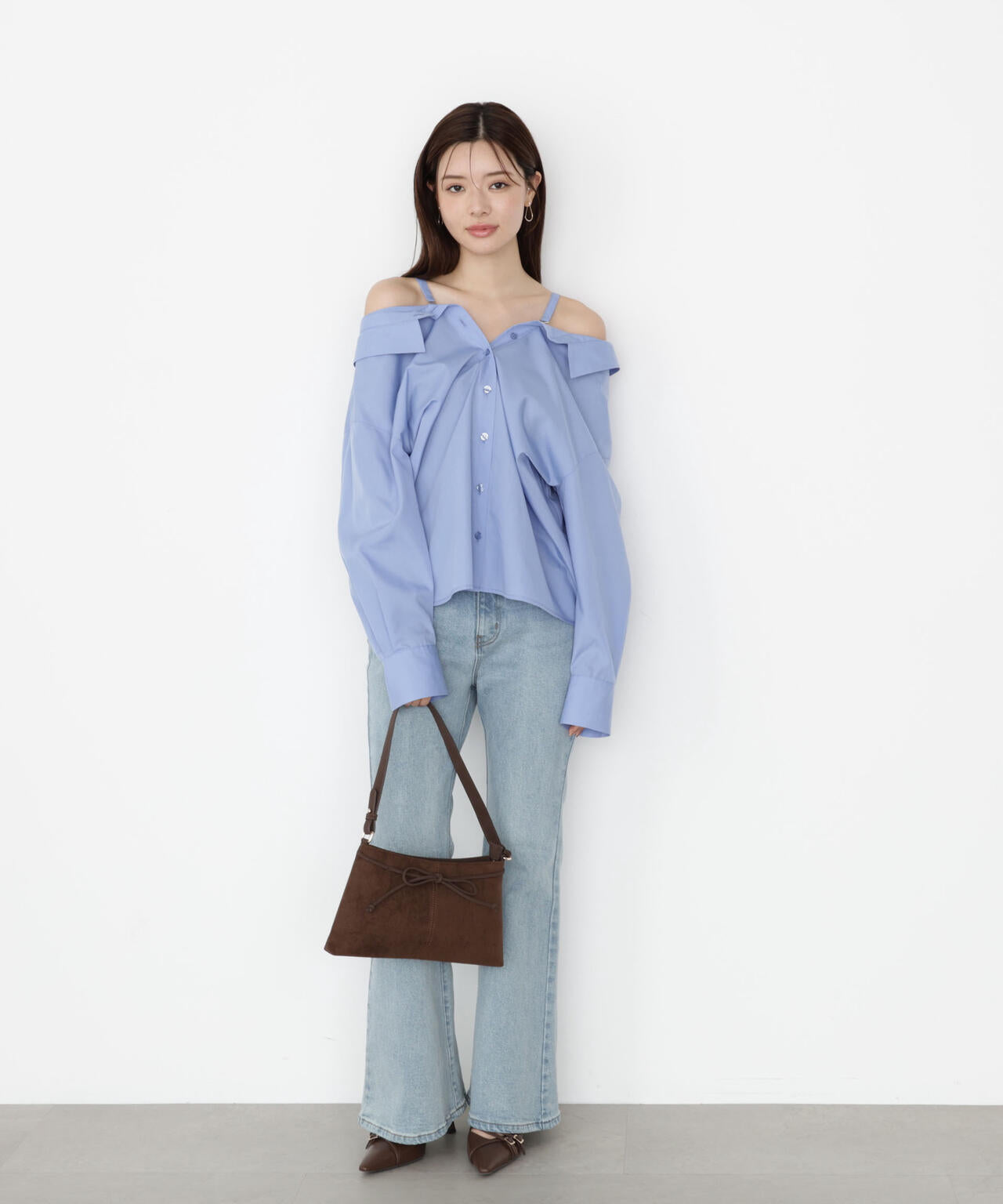 【松川星さん着用】2wayシャツ