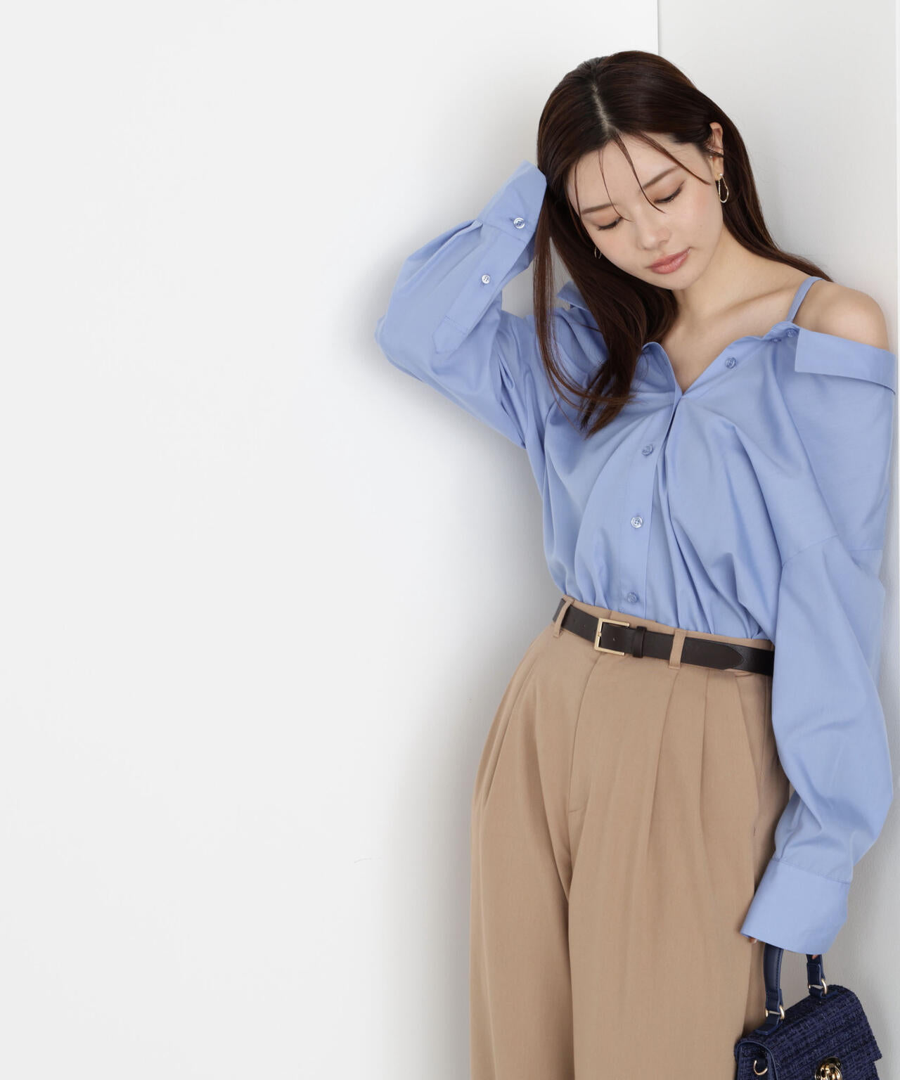 【松川星さん着用】2wayシャツ