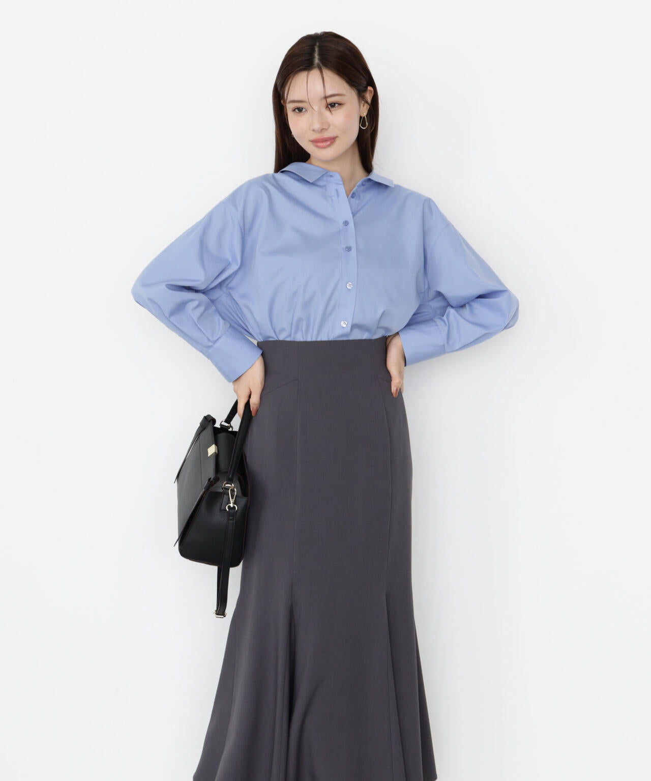 【松川星さん着用】2wayシャツ