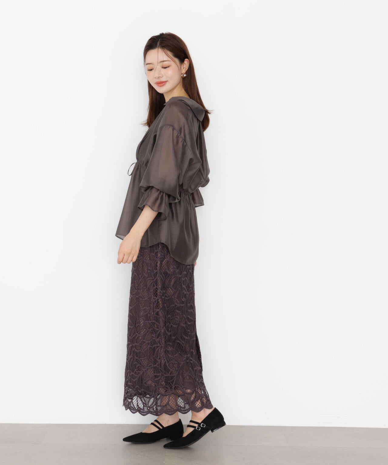 <ハンドウォッシャブル>2wayシャツチュニックセット