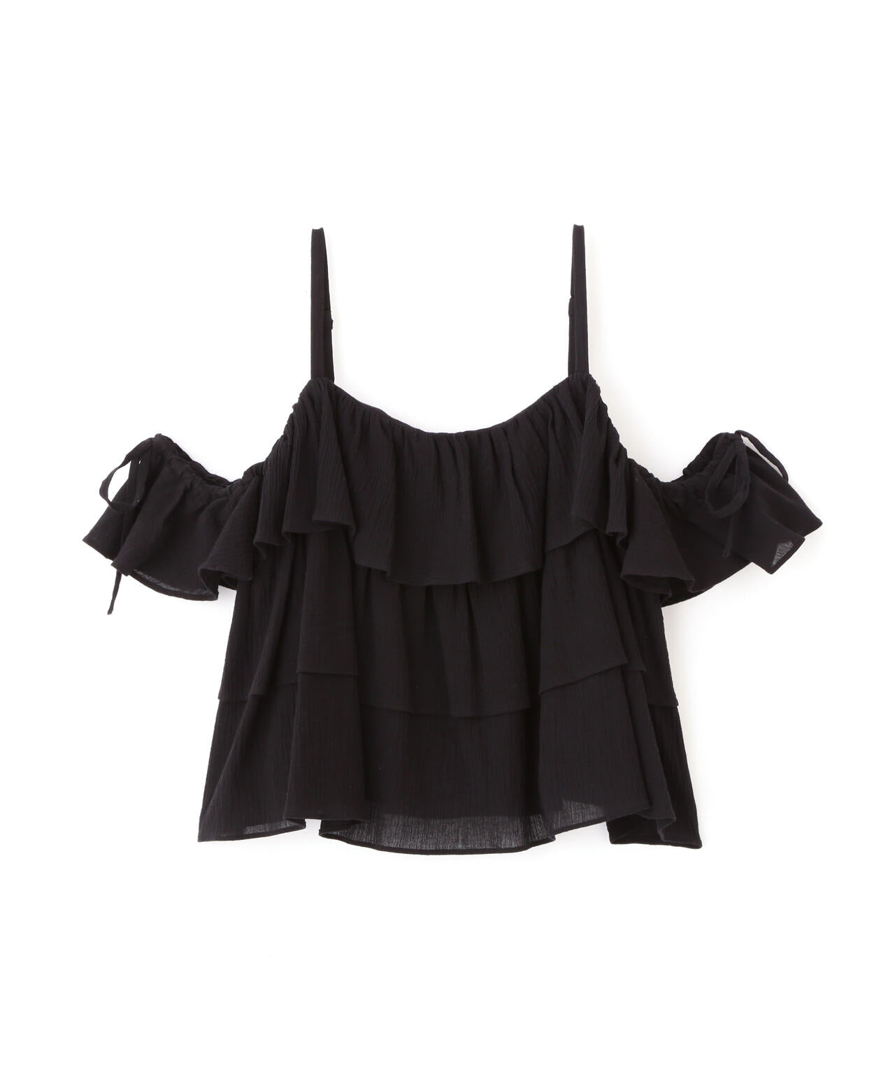 《EDIT COLOGNE》ティアードキャミブラウス