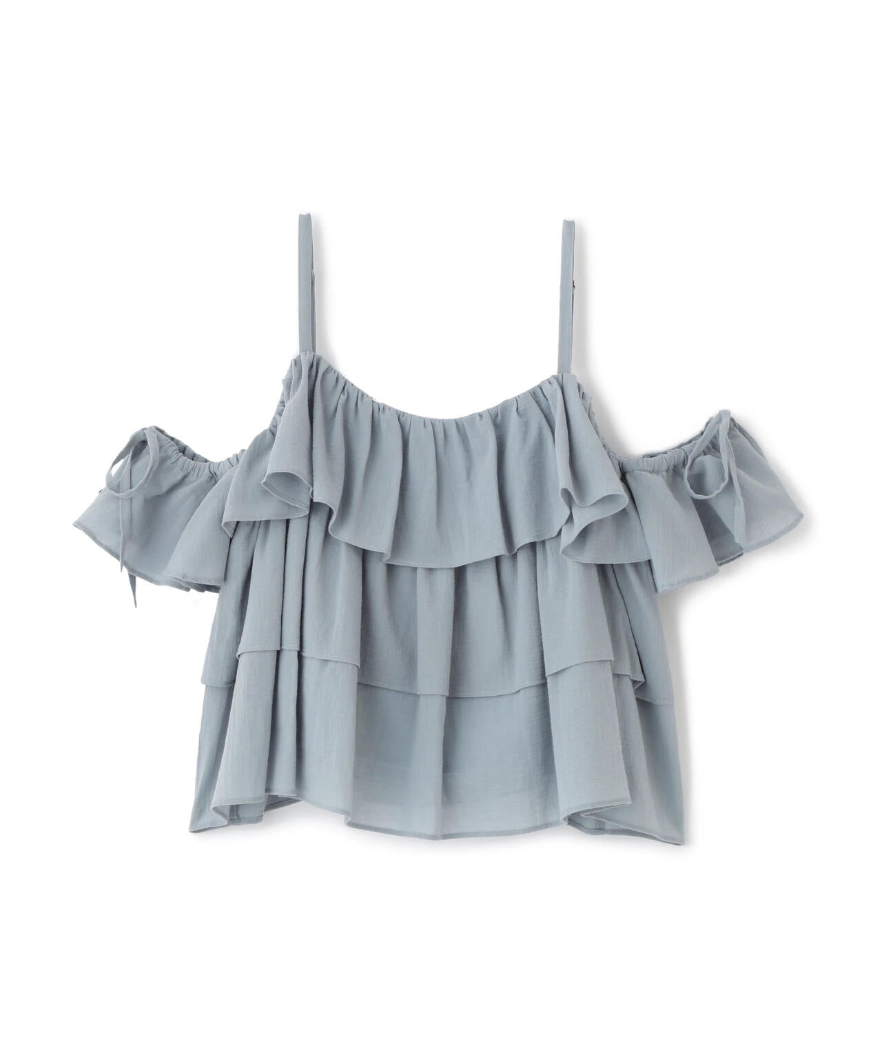 《EDIT COLOGNE》ティアードキャミブラウス