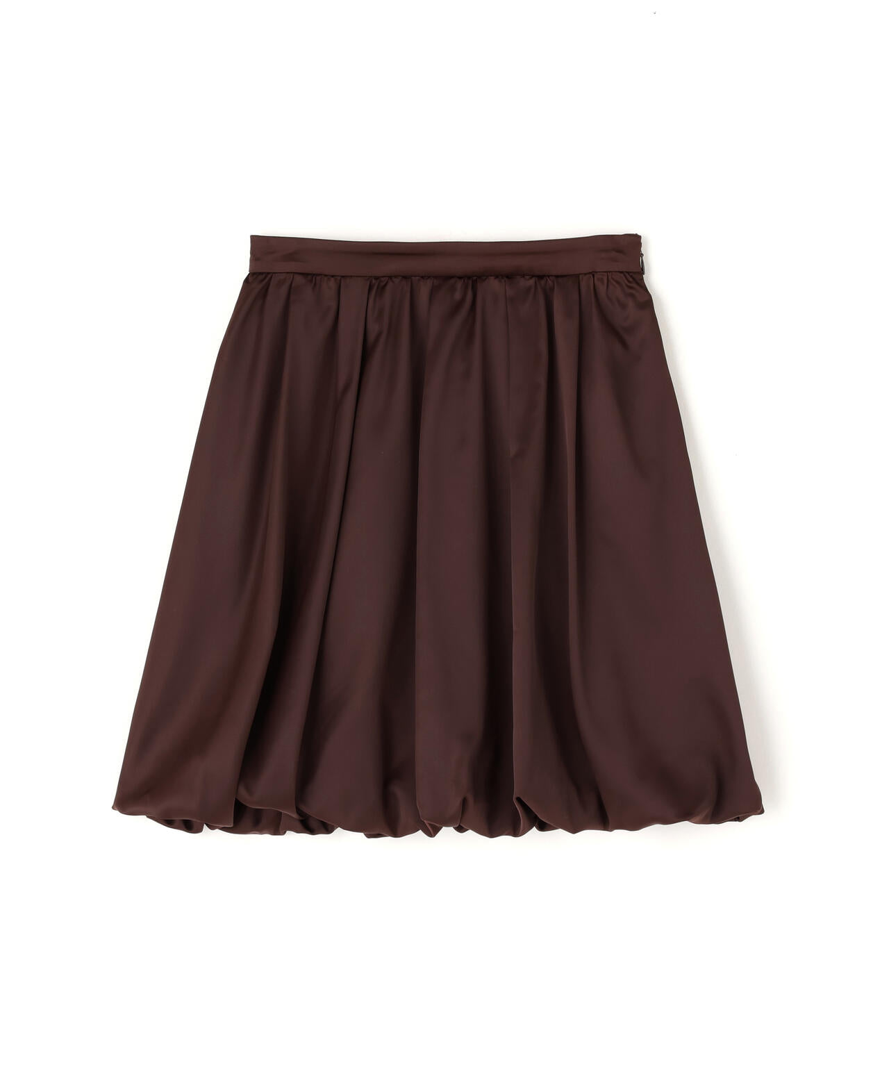 【青島心さん着用】<ウォッシャブル>バルーンミニスカート