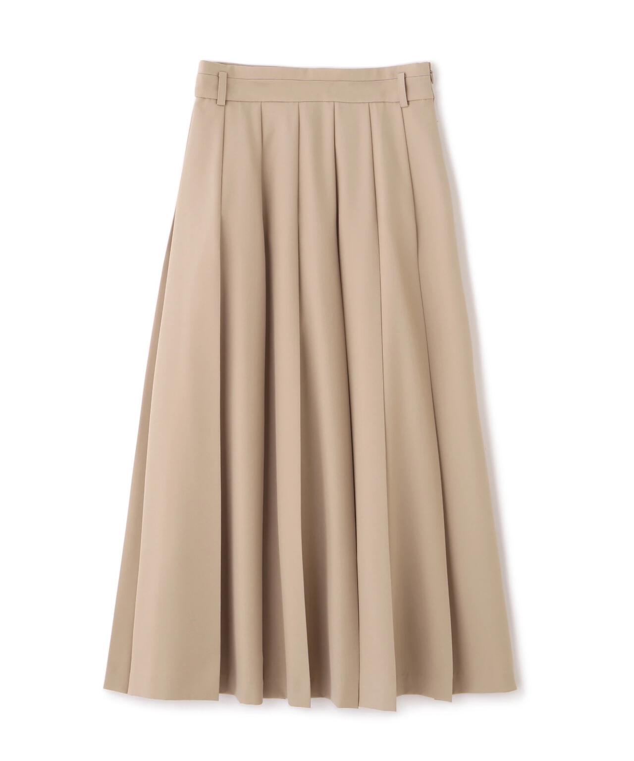 【青島心さん着用】プリーテッドスカート