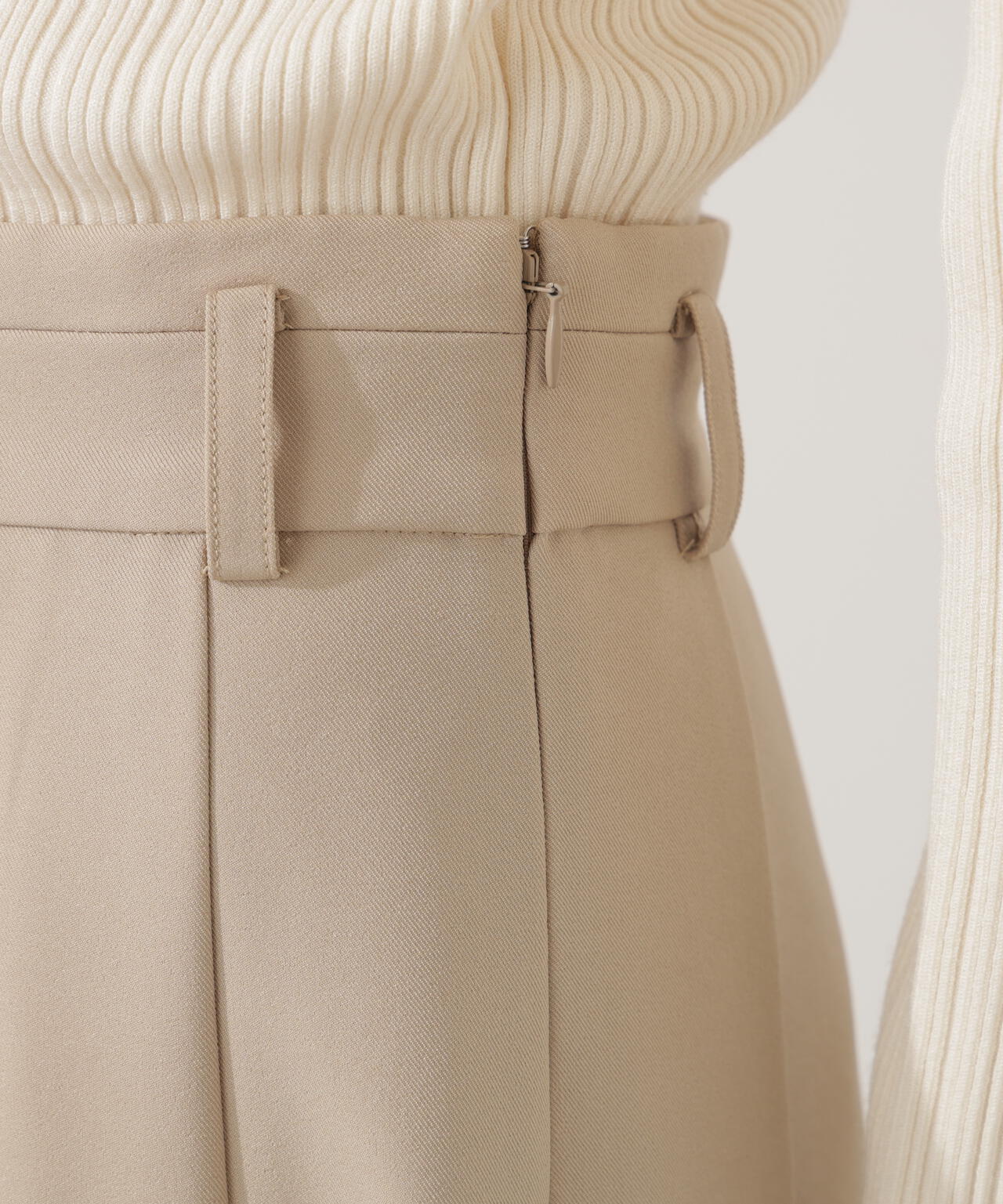 【青島心さん着用】プリーテッドスカート