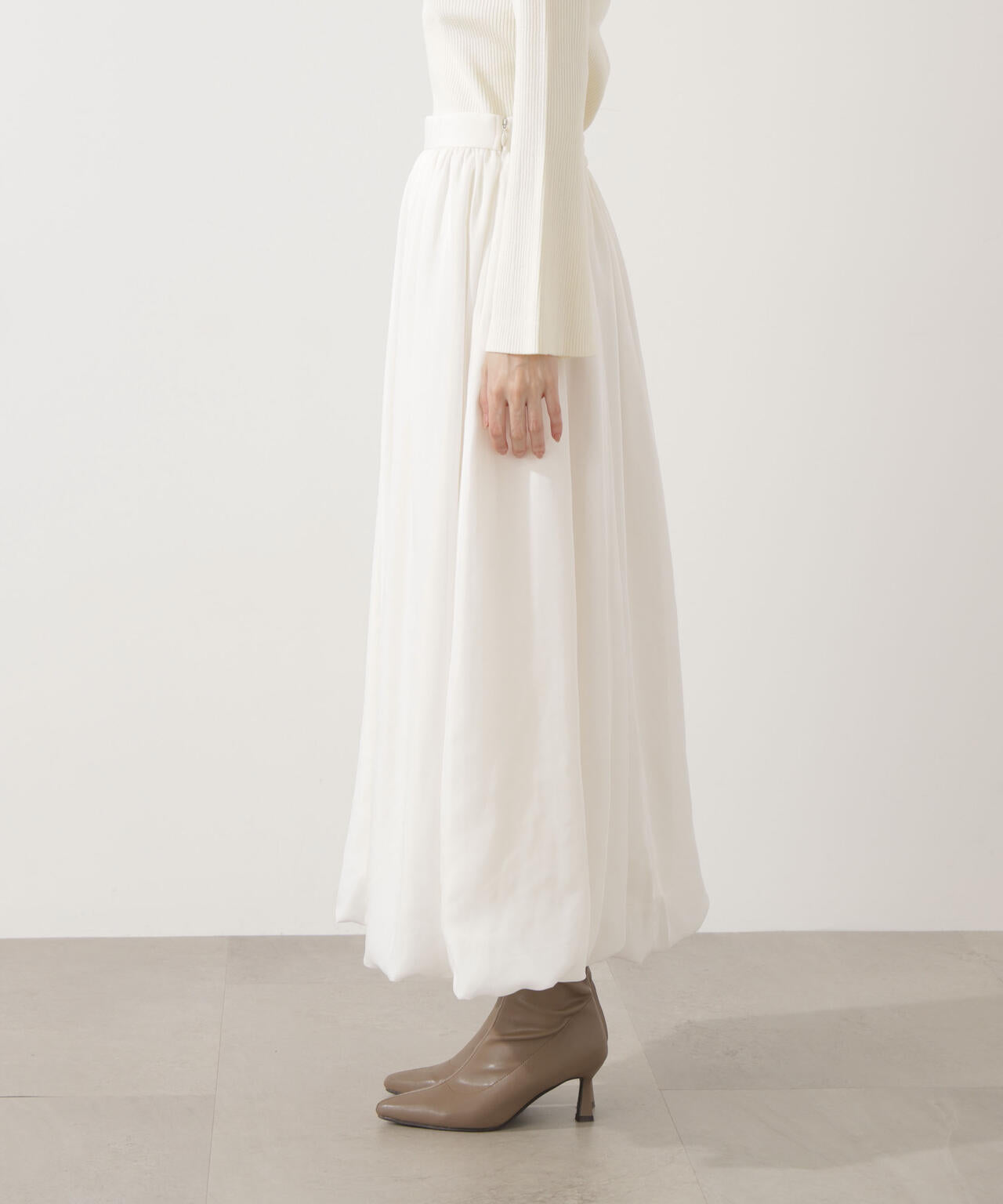 <ウォッシャブル>バルーンスカート