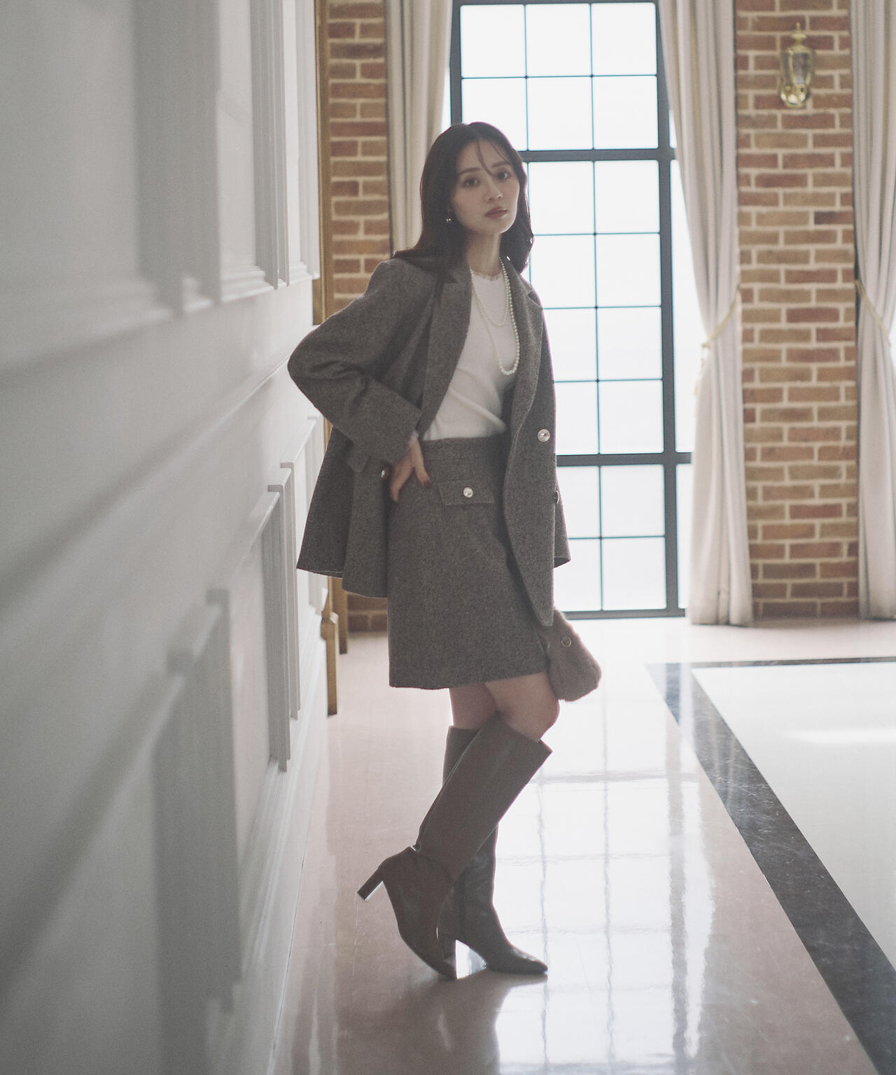 ツイードミニスカート | PROPORTION BODY DRESSING