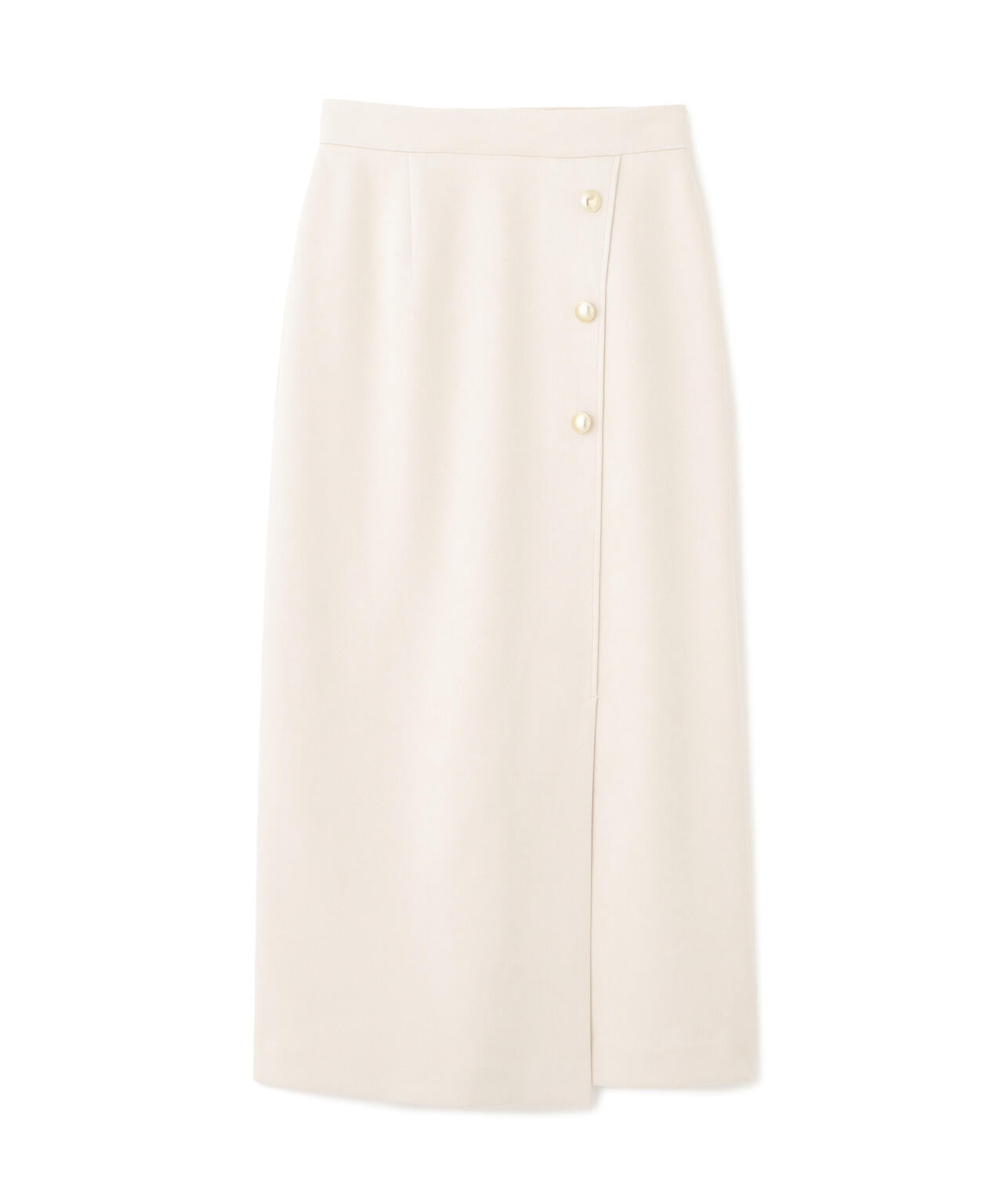 フェイクスエード調ナロースカート