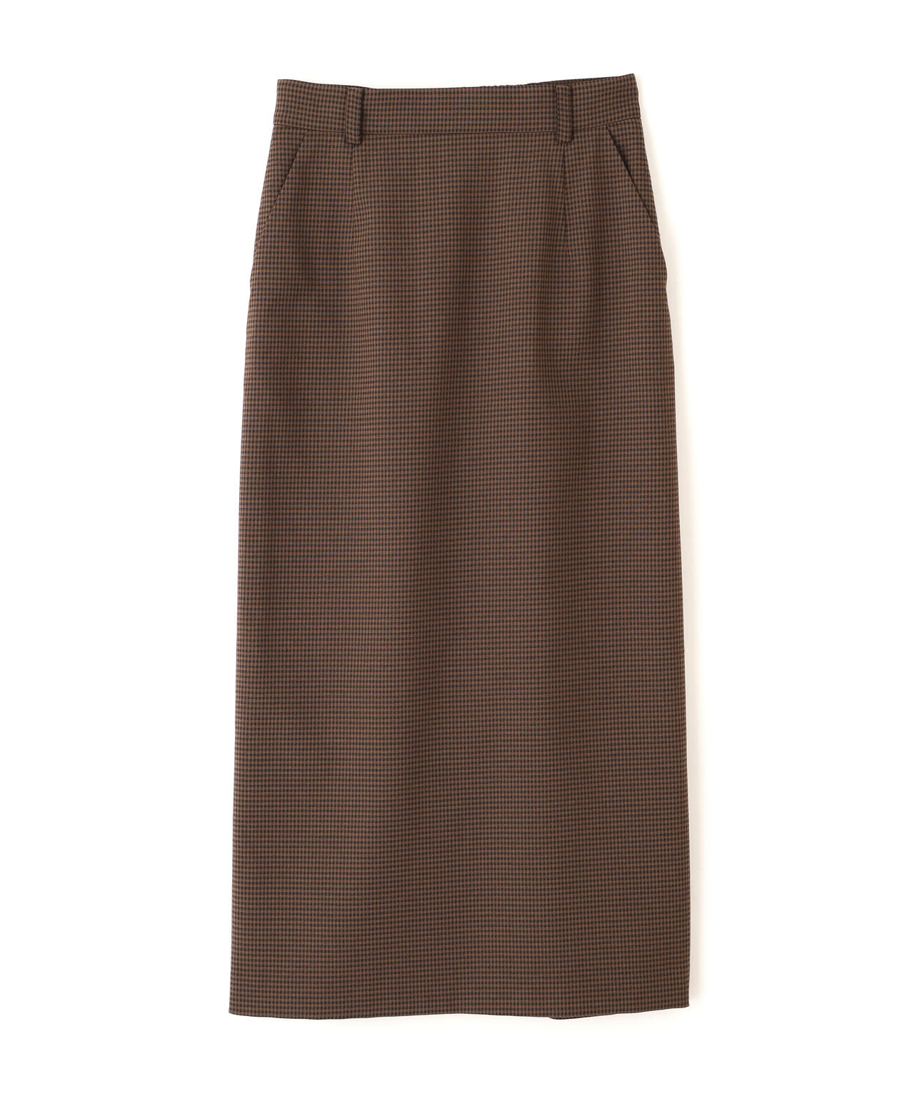 【加藤栞さん着用】ギンガムナロータイトスカート