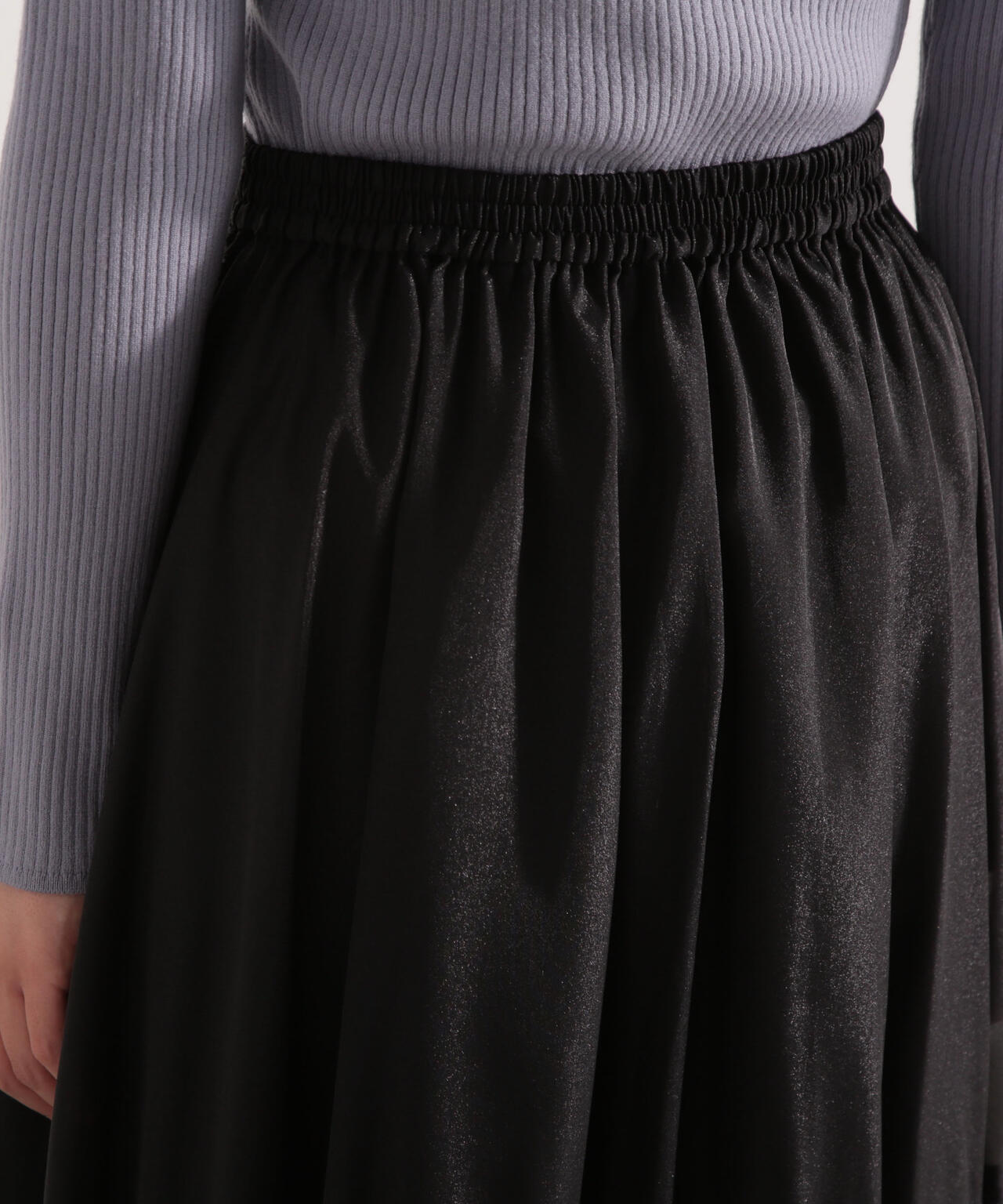 【加藤栞さん着用】シアーティアードスカート