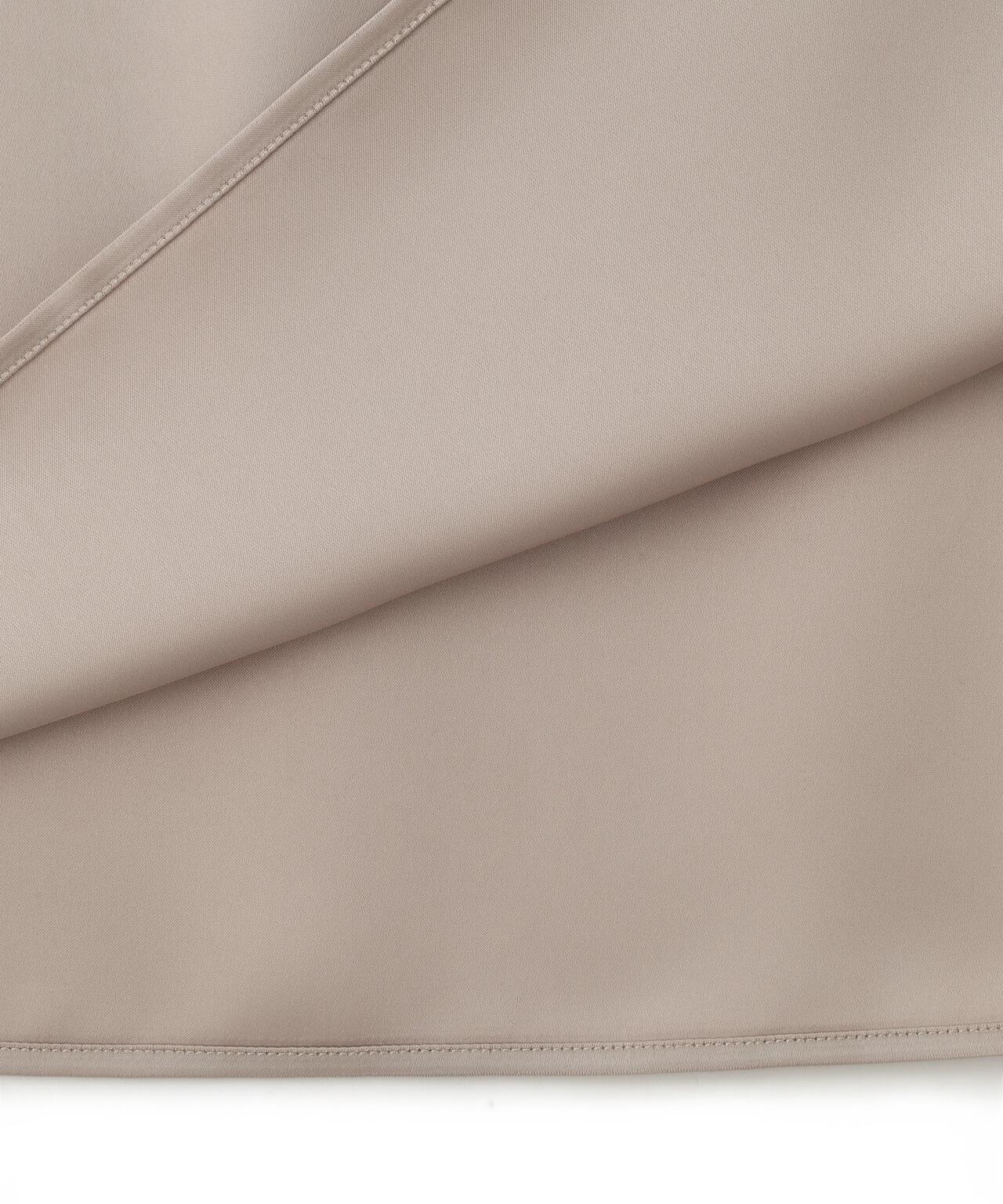 マットサテンスリットスカート