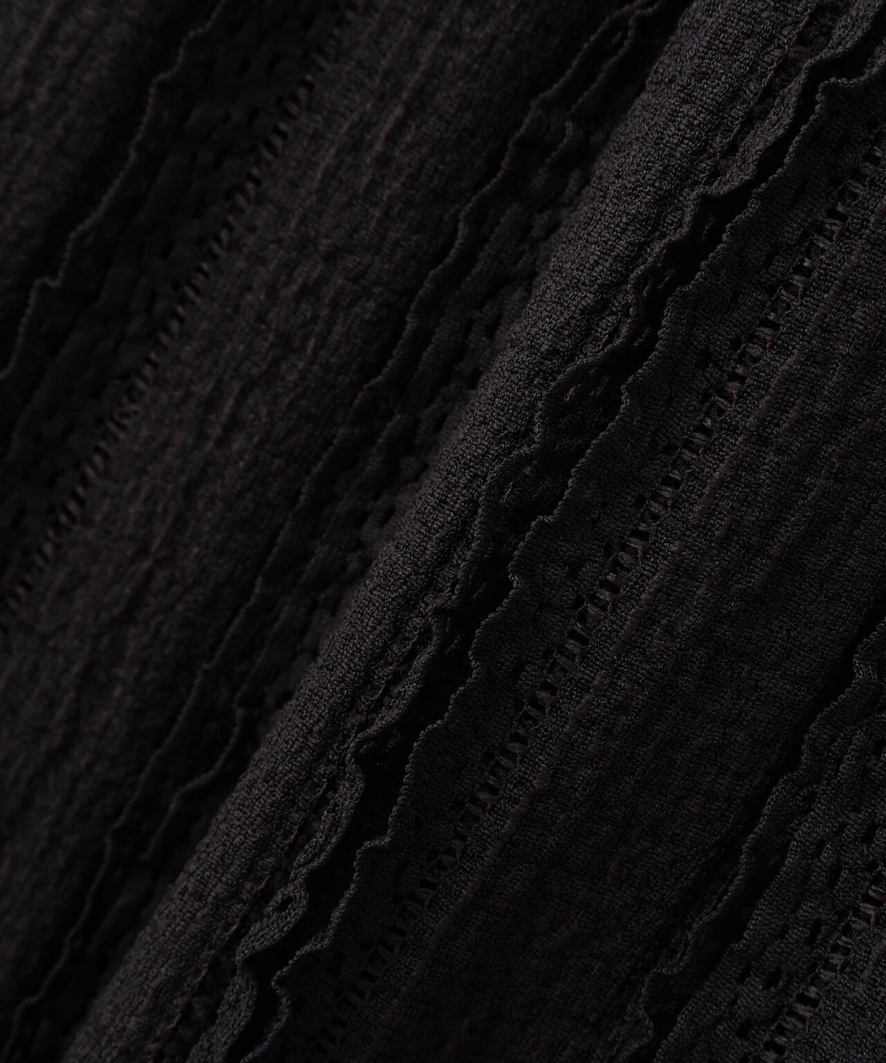 カットレース切り替えスカート