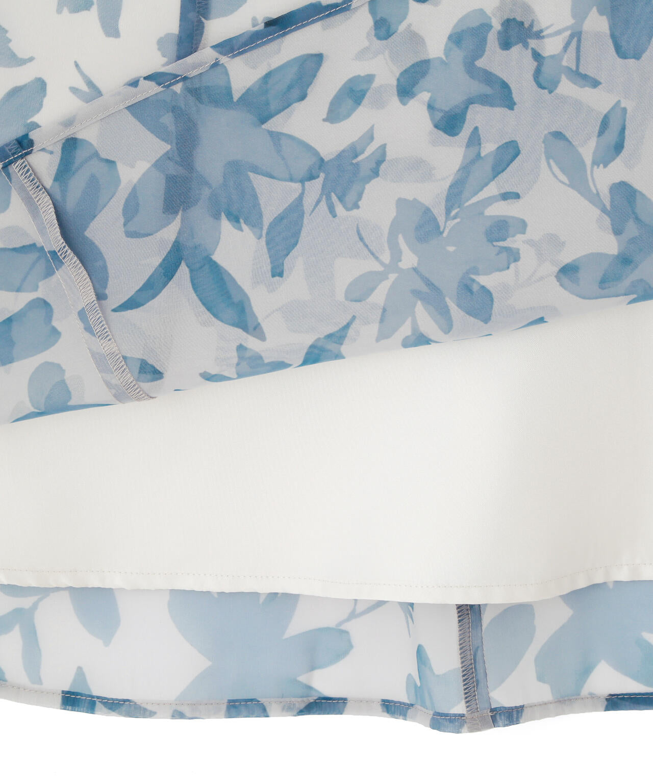 <ウォッシャブル>ペイントフラワースカート